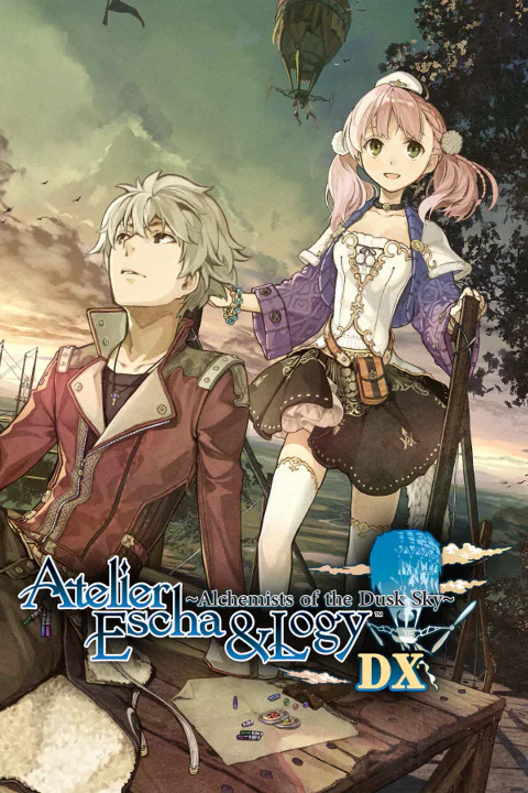 Atelier Escha & Logy: Alchemists of the Dusk Sky cover art