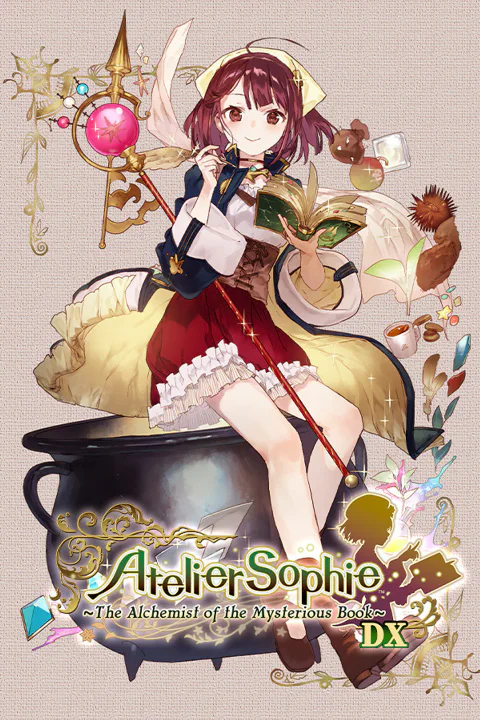 Atelier Sophie: The Alchemist of the Mysterious Book DX cover art