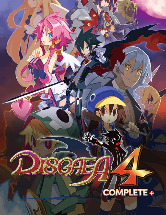 Disgaea 4 Complete+ cover art