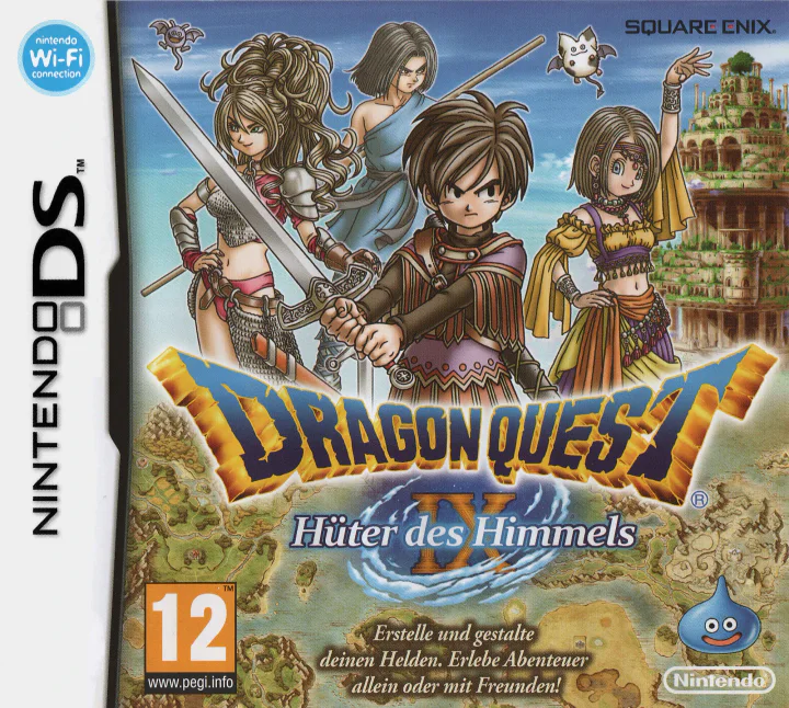 Dragon Quest IX: Sentinels of the Starry Skies cover art