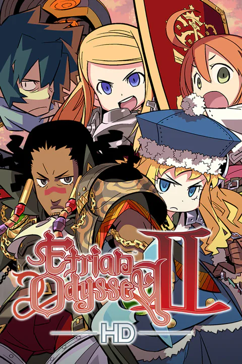Etrian Odyssey II HD cover art