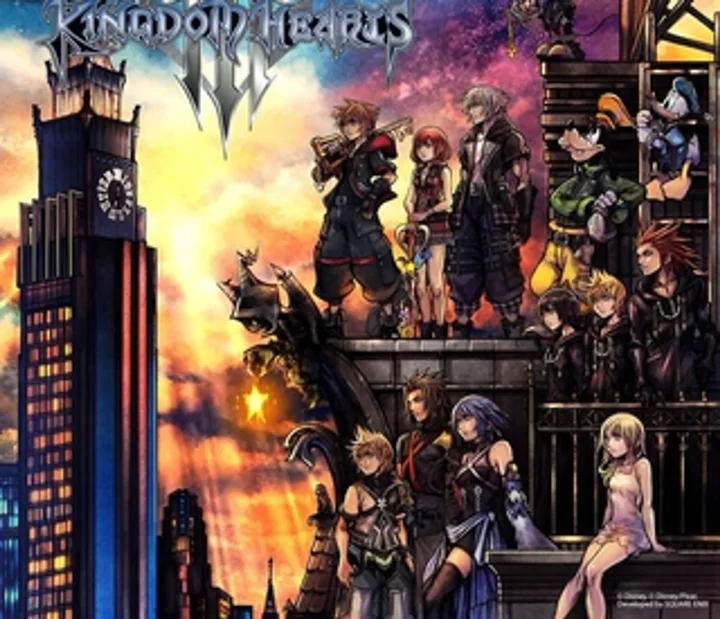 Kingdom Hearts III cover art