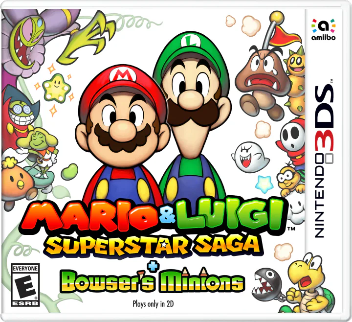 Mario & Luigi: Superstar Saga + Bowser's Minions cover art