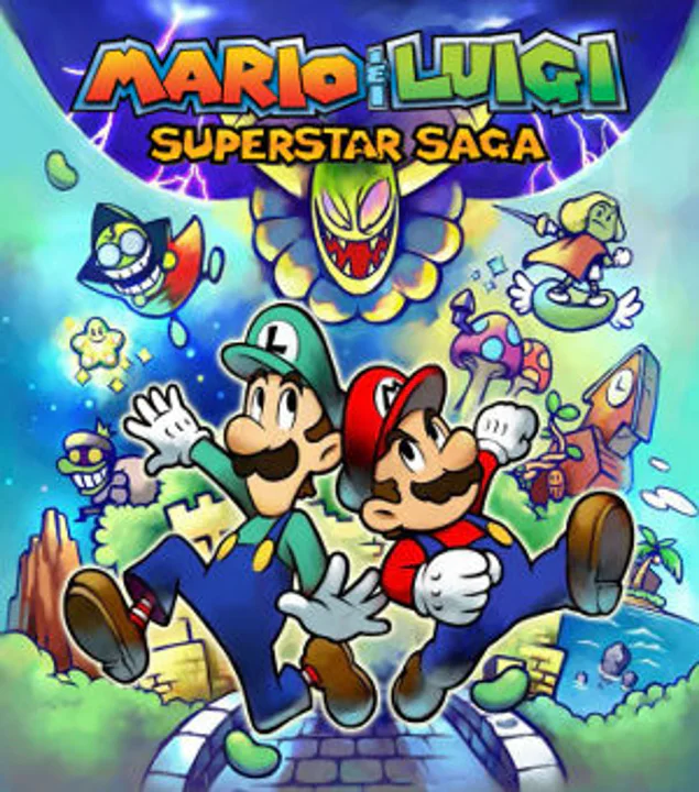 Mario & Luigi: Superstar Saga cover art