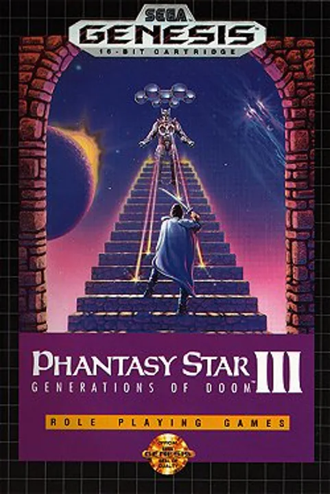 Phantasy Star III: Generations of Doom cover art