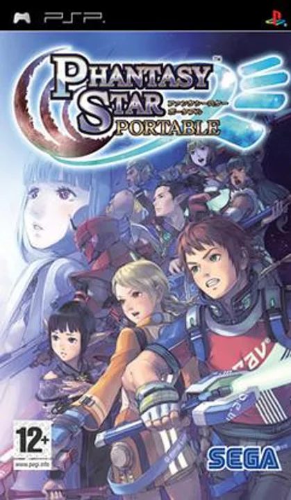 Phantasy Star Portable cover art