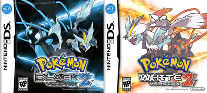 Pokémon Black 2 and White 2 cover art