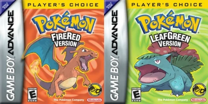 Pokémon FireRed and LeafGreen cover art