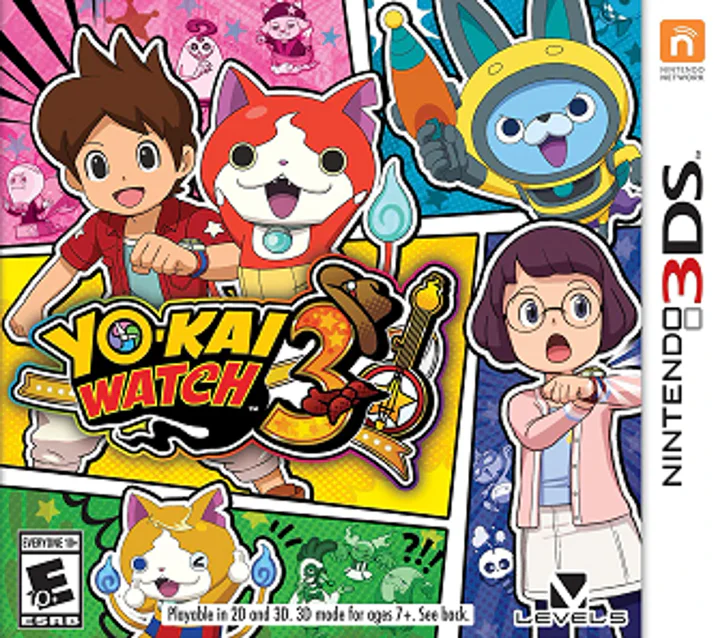 Yo-kai Watch 3 cover art
