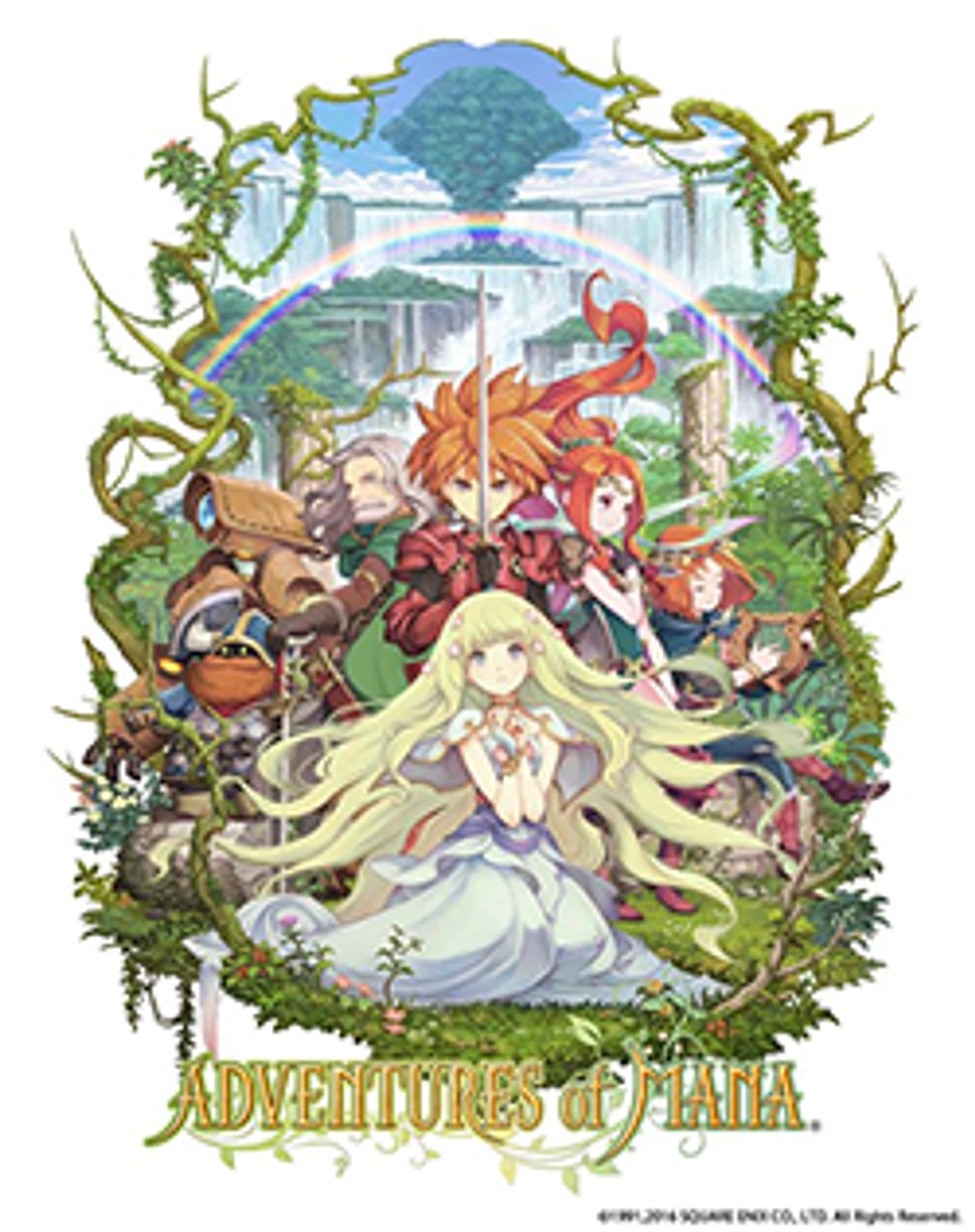 Adventures of Mana cover art