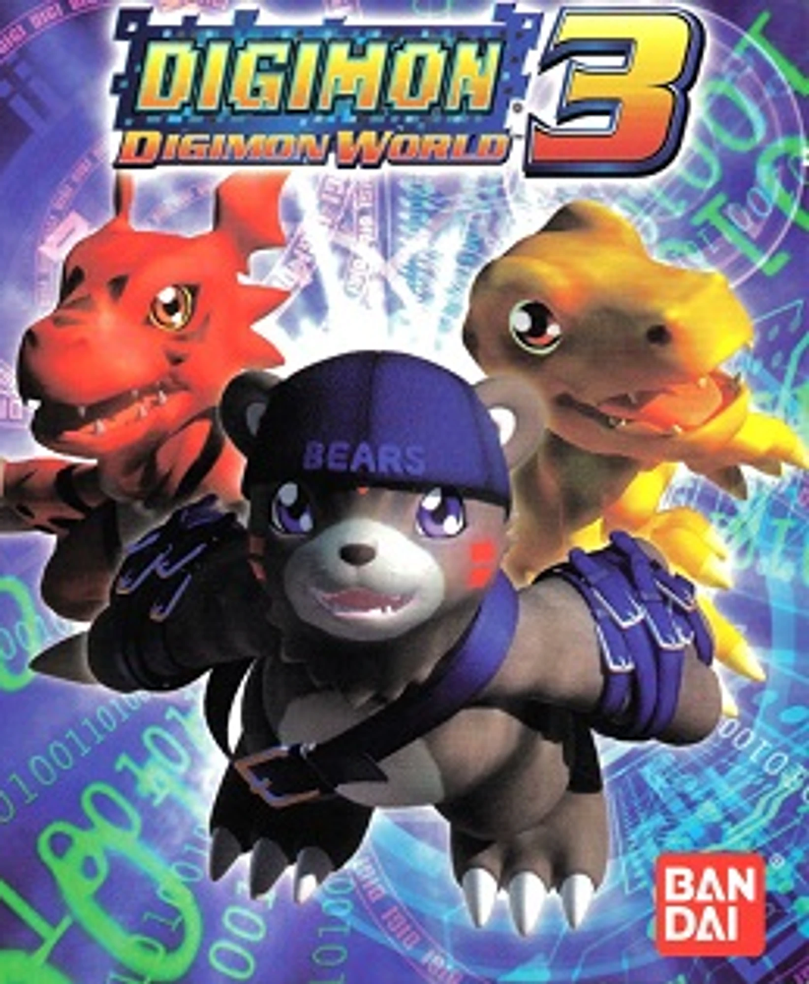 Digimon World 3 cover art
