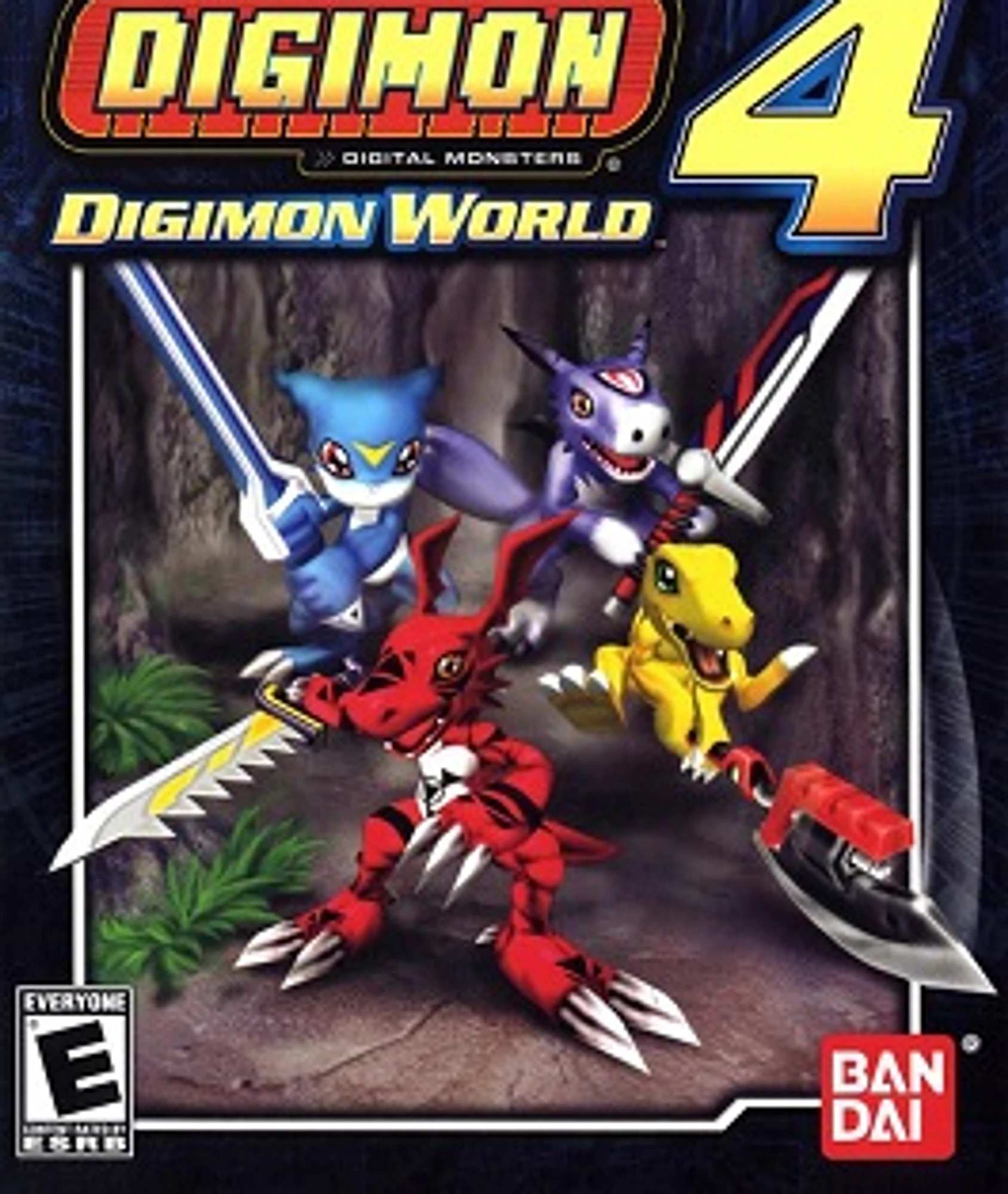 Digimon World 4 cover art
