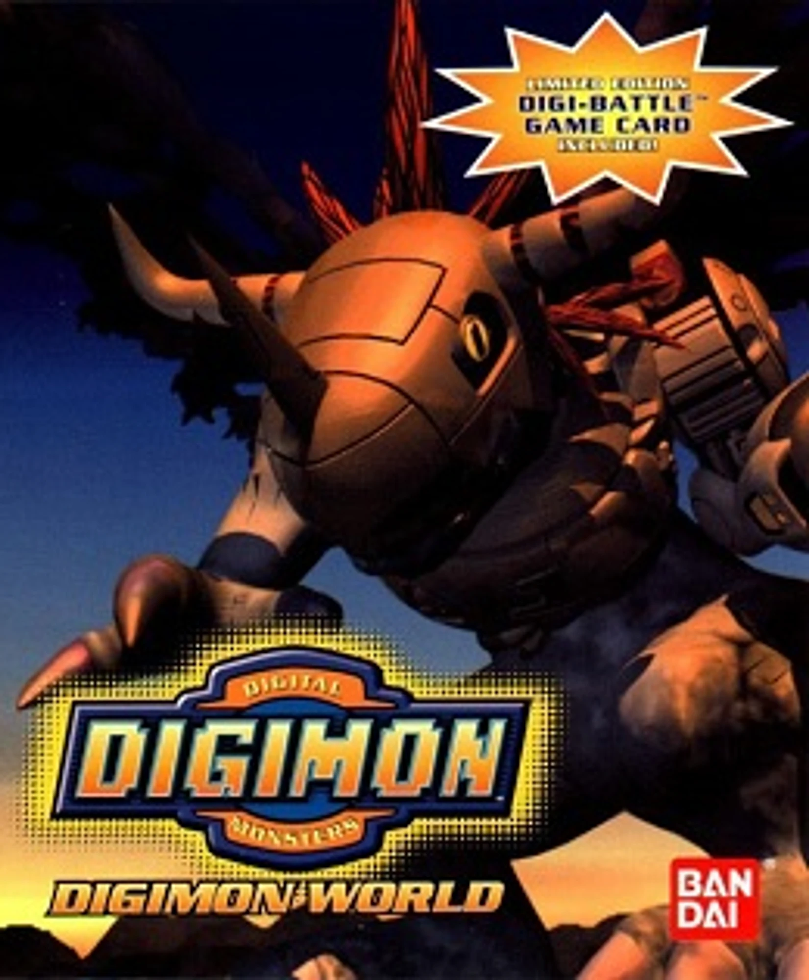 Digimon World cover art
