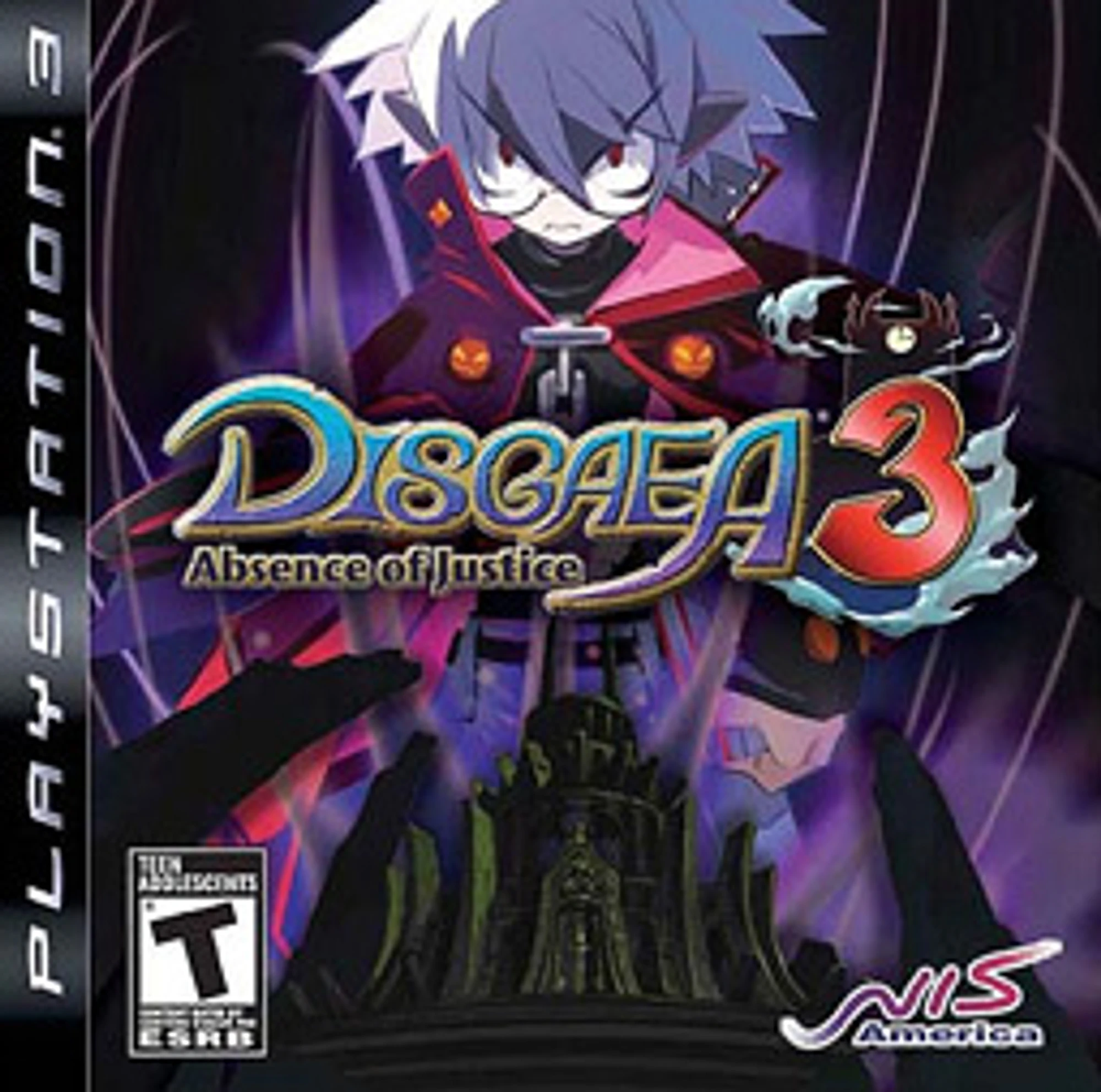 Disgaea 3: Absence of Justice cover art