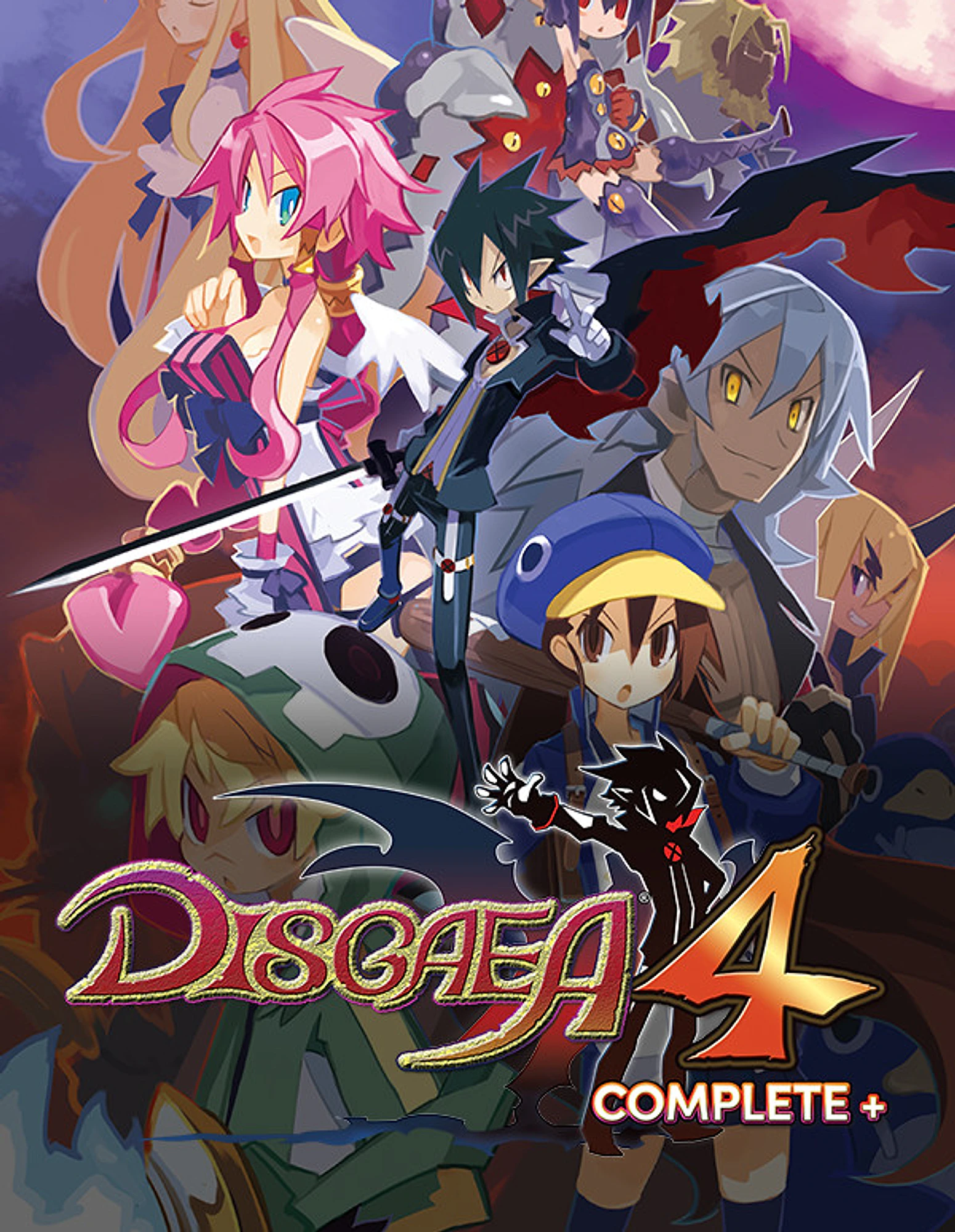 Disgaea 4 Complete+ cover art