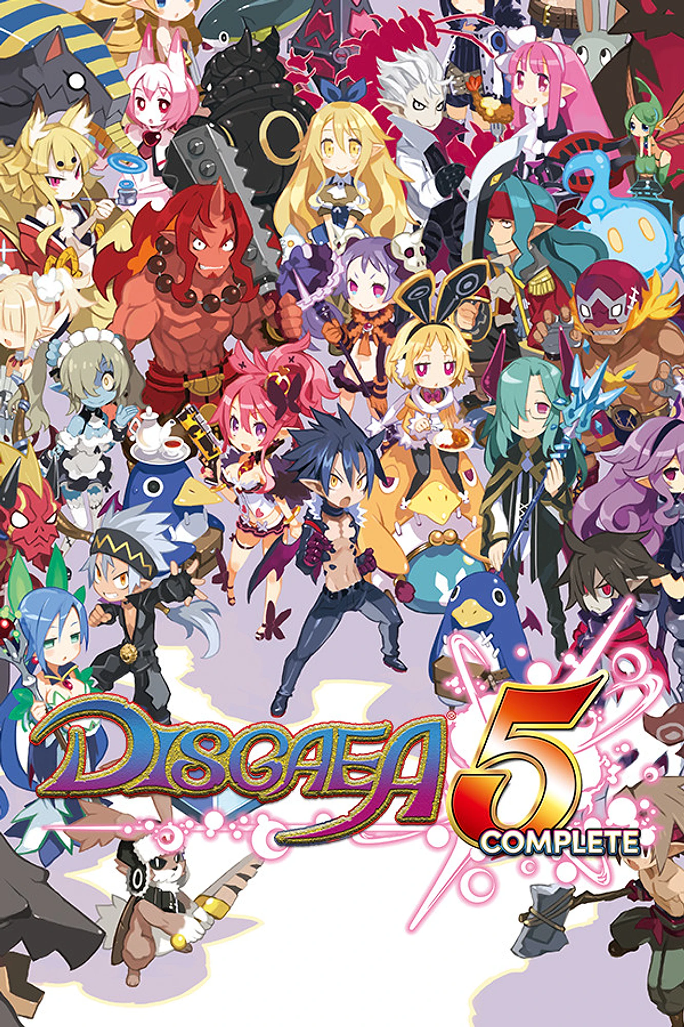 Disgaea 5 Complete cover art