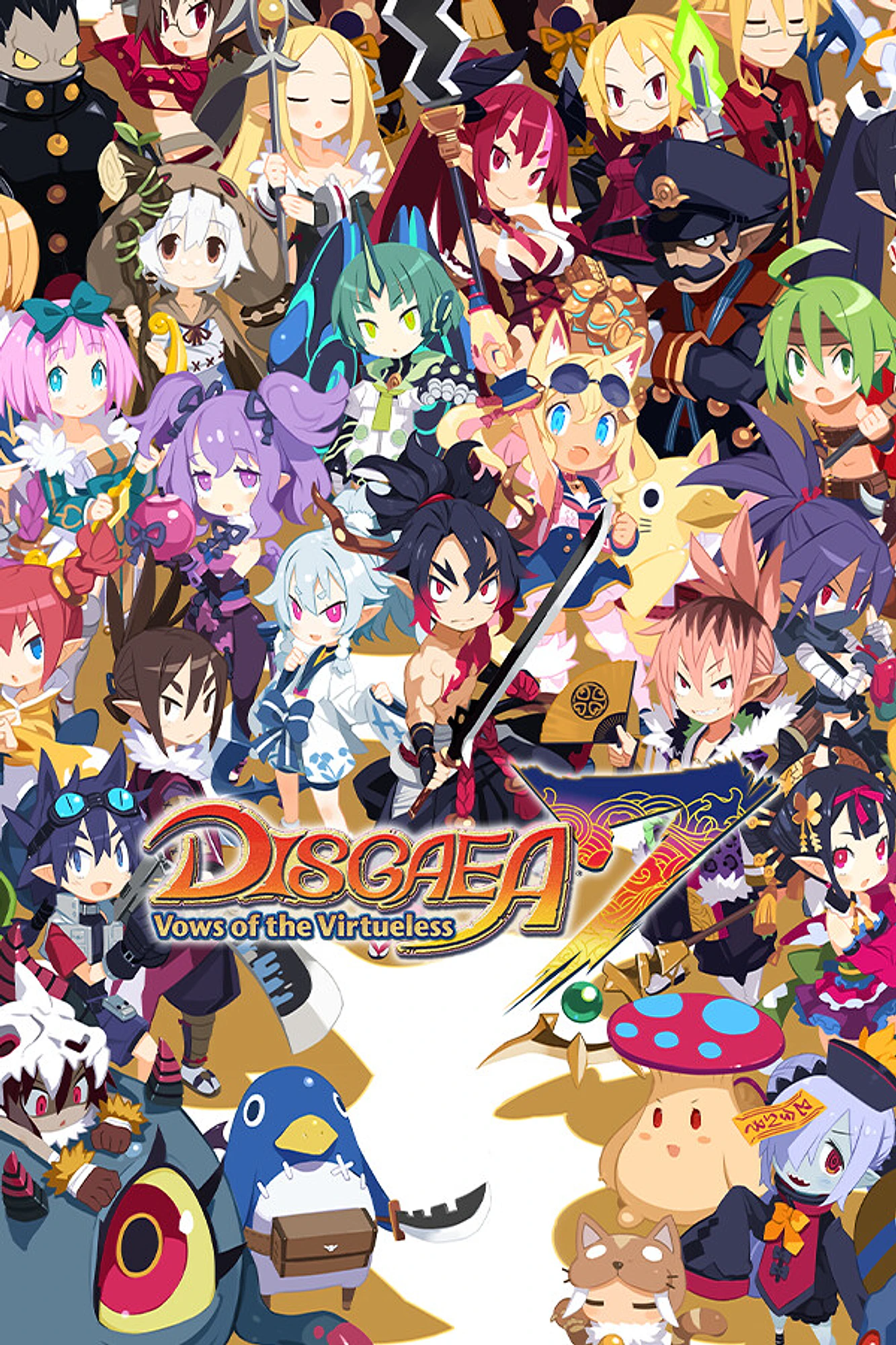 Disgaea 7: Vows of the Virtueless cover art