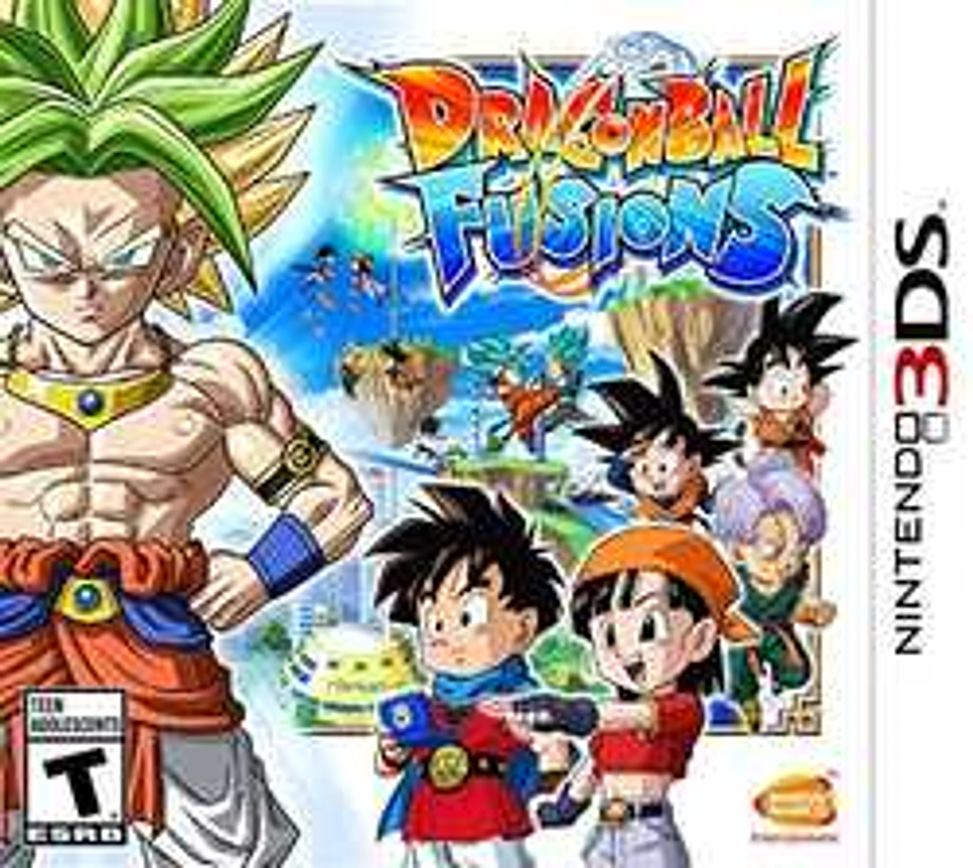 Dragon Ball Fusions cover art