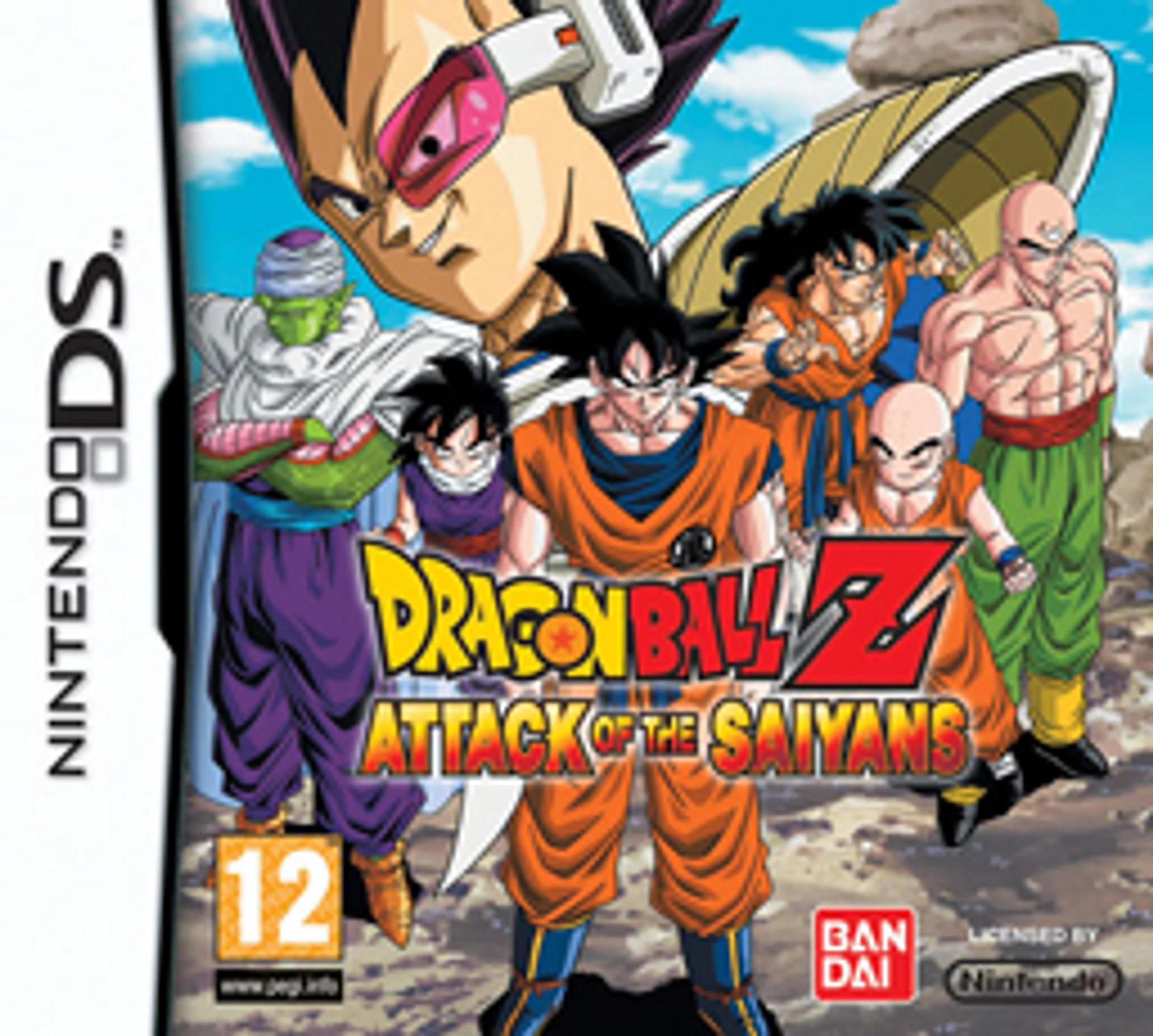 Dragon Ball Z: Attack of the Saiyans cover art