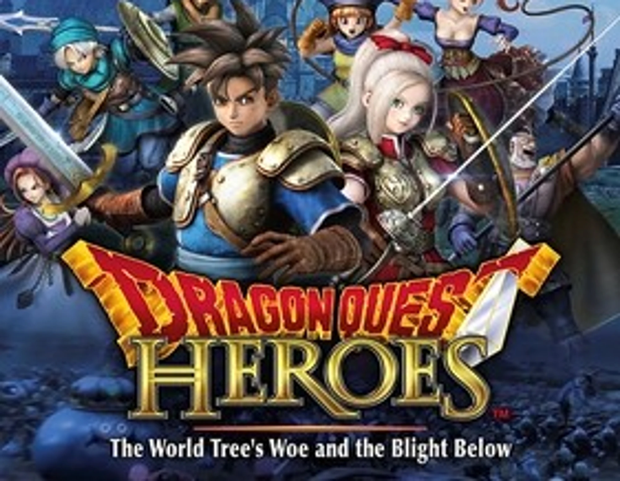 Dragon Quest Heroes: The World Tree's Woe and the Blight Below cover art