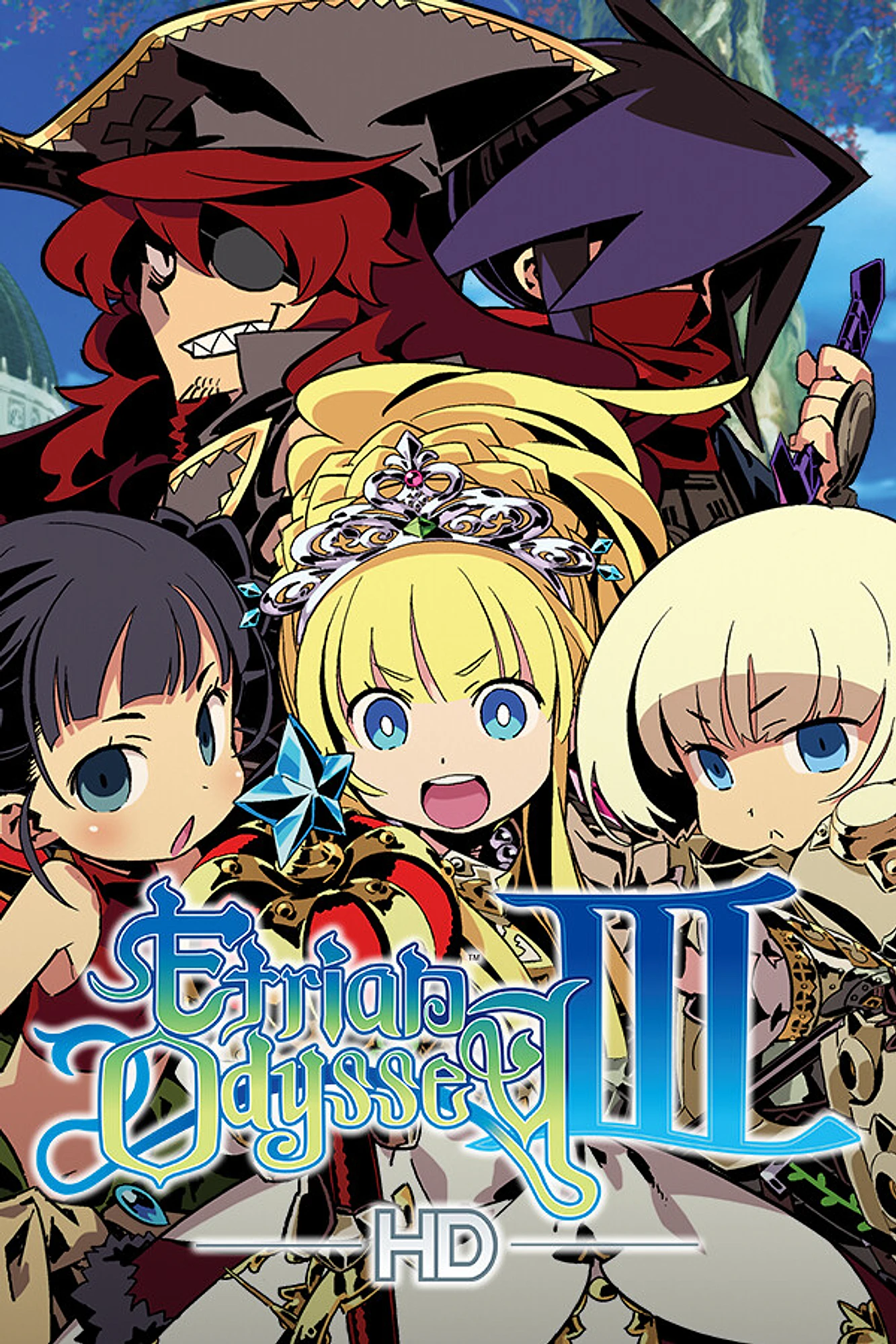 Etrian Odyssey III HD cover art