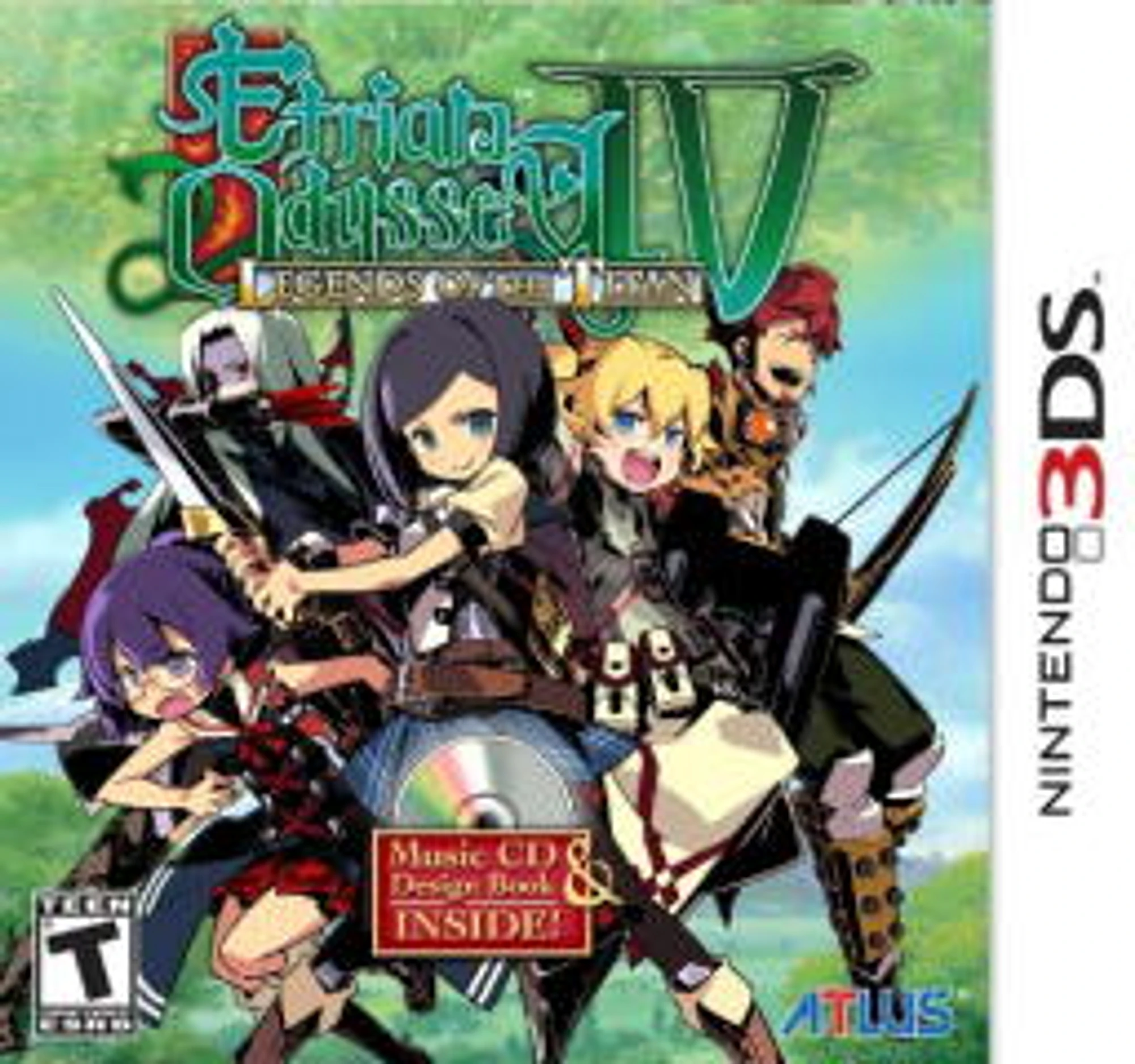 Etrian Odyssey IV: Legends of the Titan cover art