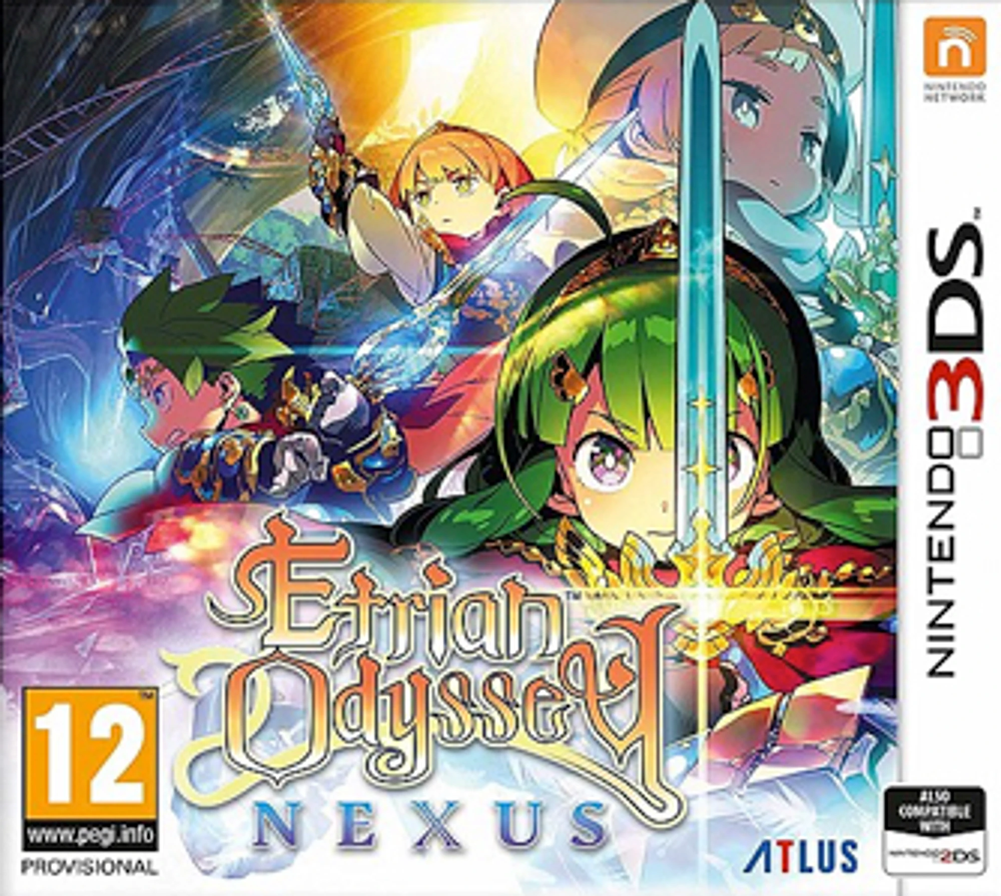 Etrian Odyssey Nexus cover art