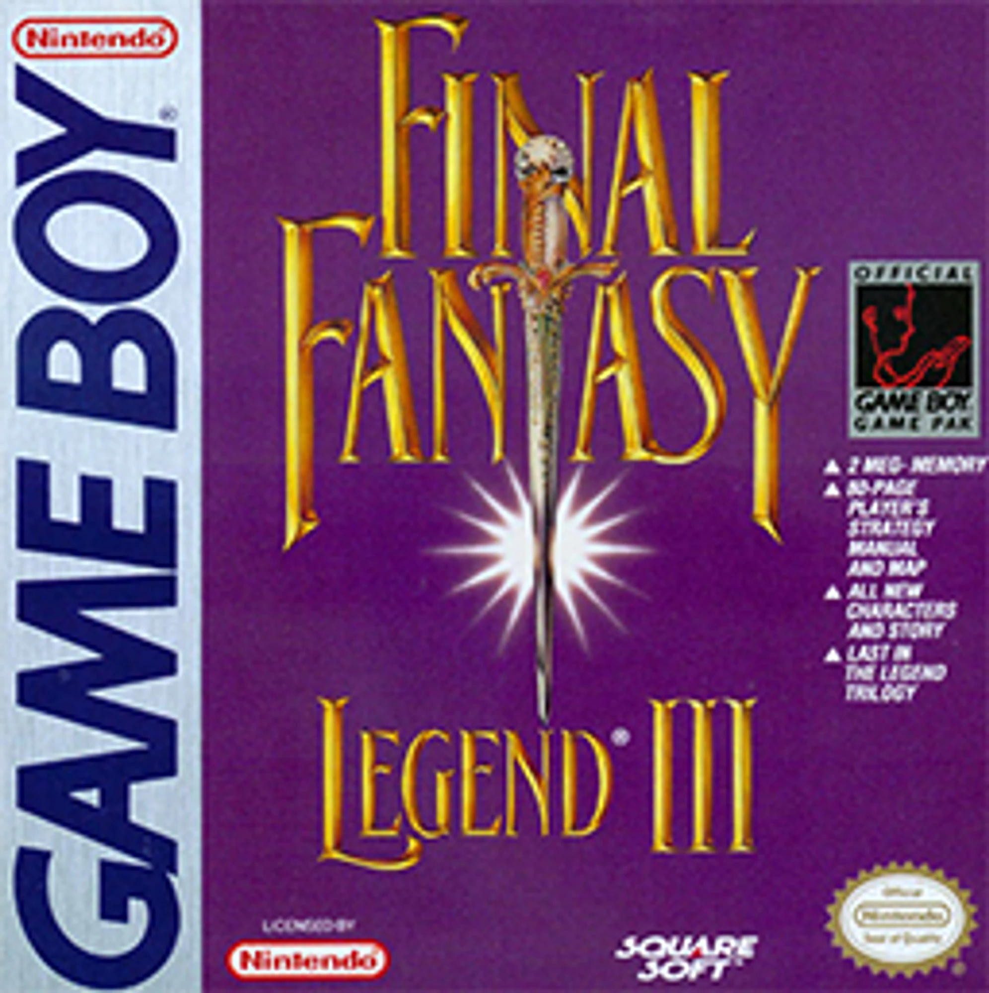 Final Fantasy Legend III cover art