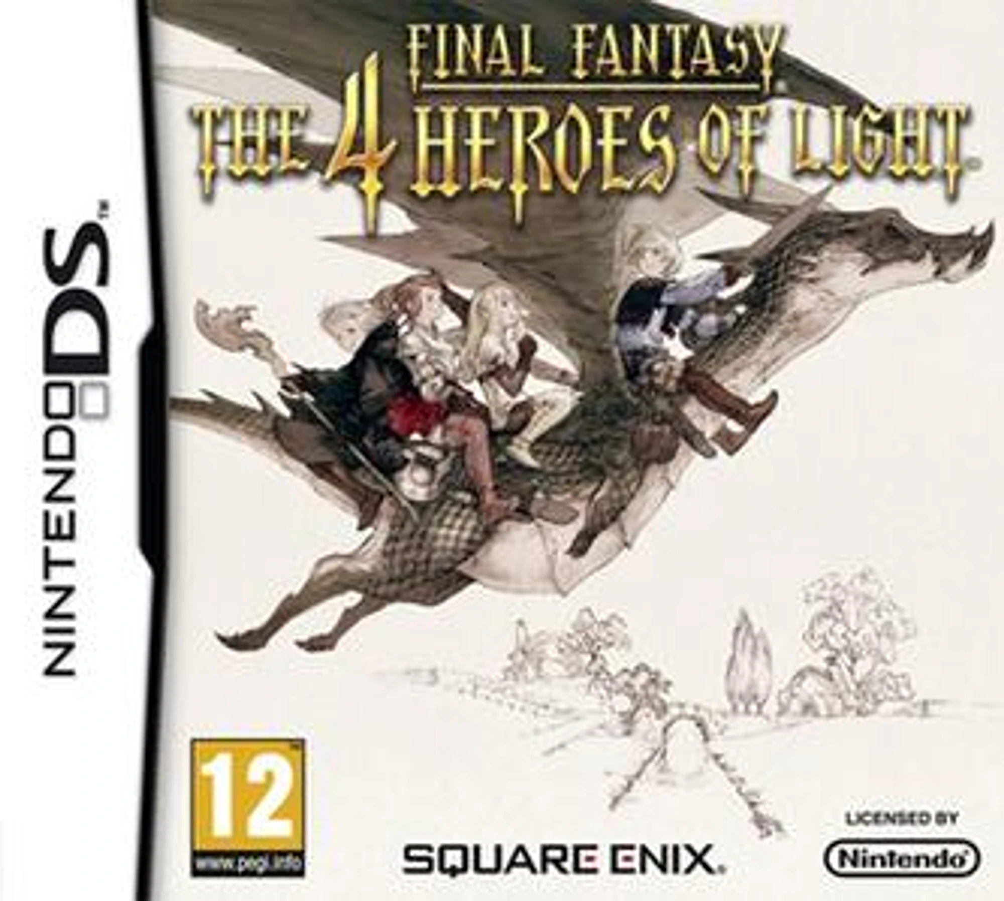 Final Fantasy: The 4 Heroes of Light cover art