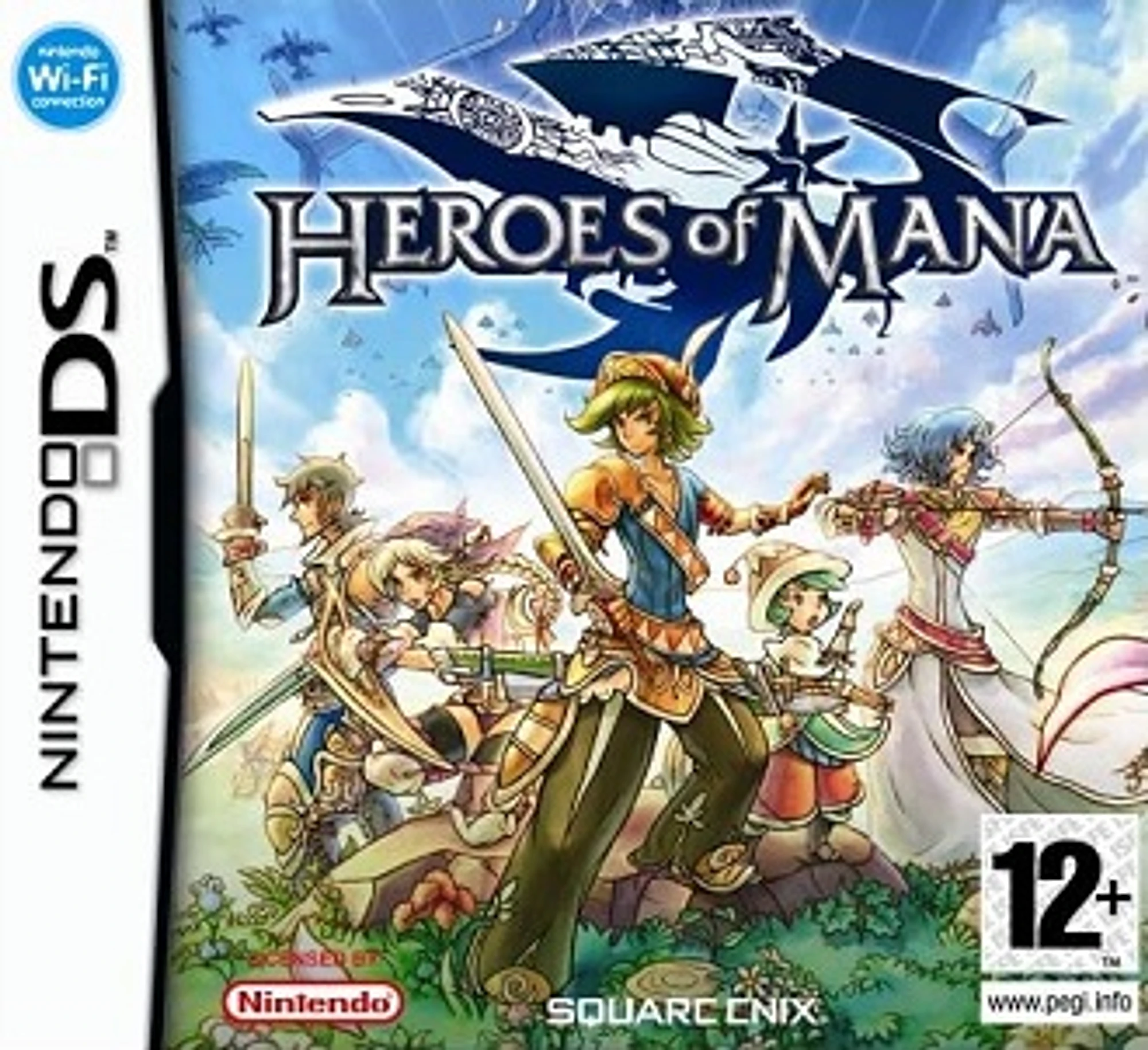 Heroes of Mana cover art
