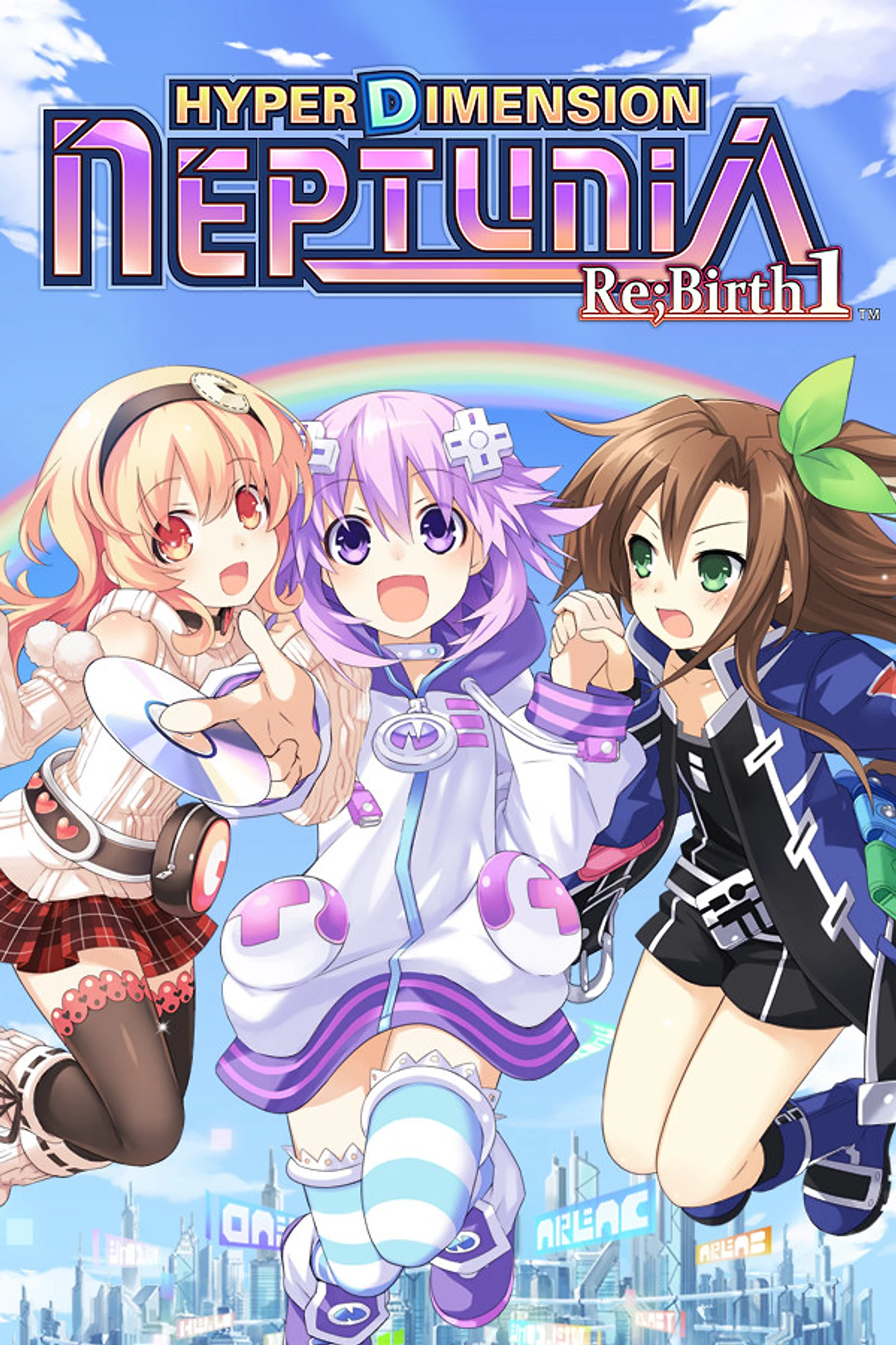 Hyperdimension Neptunia Re;Birth1 cover art