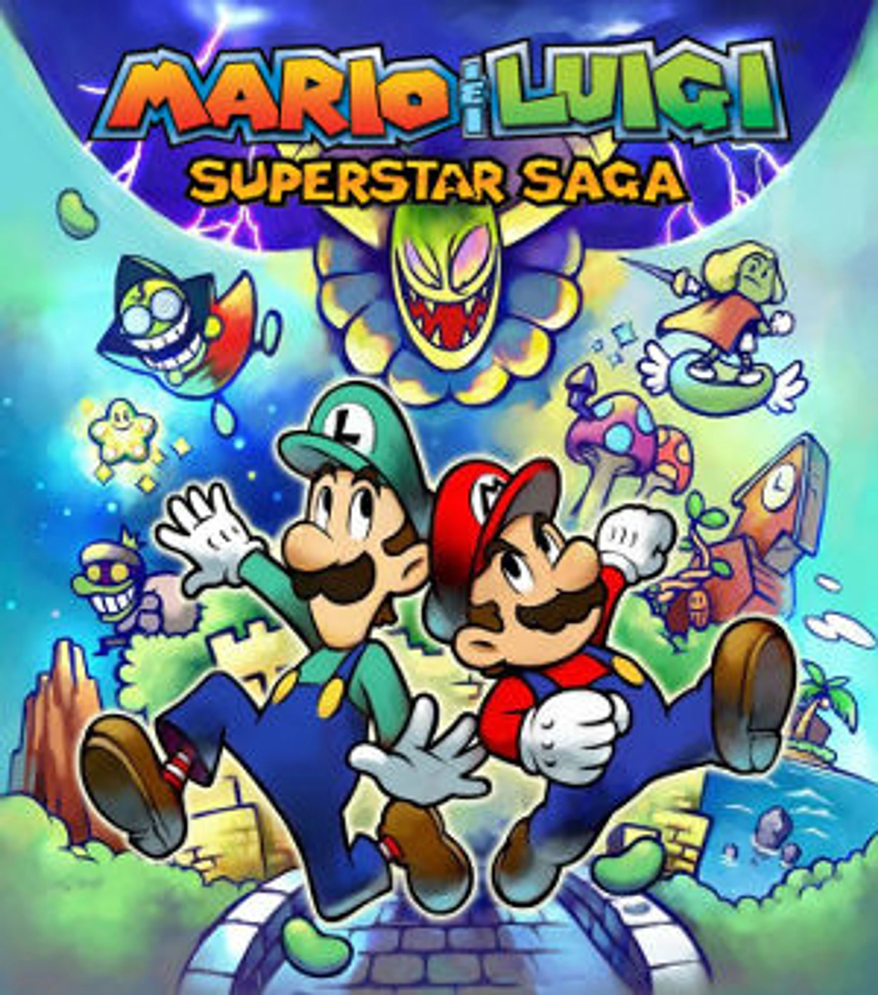 Mario & Luigi: Superstar Saga + Bowser's Minions cover art