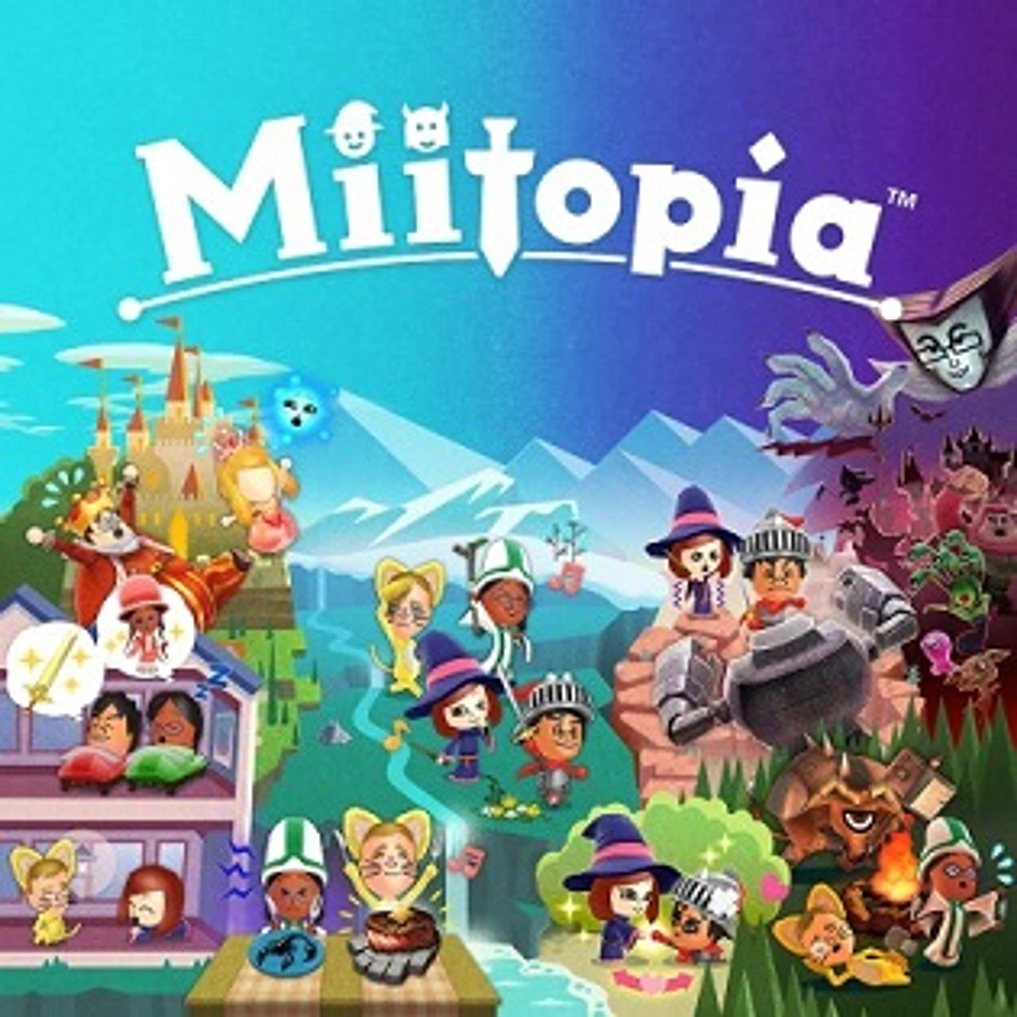 Miitopia cover art