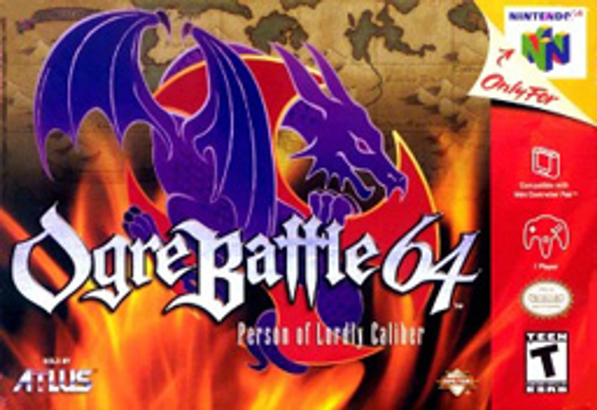 Ogre Battle 64: Person of Lordly Caliber cover art