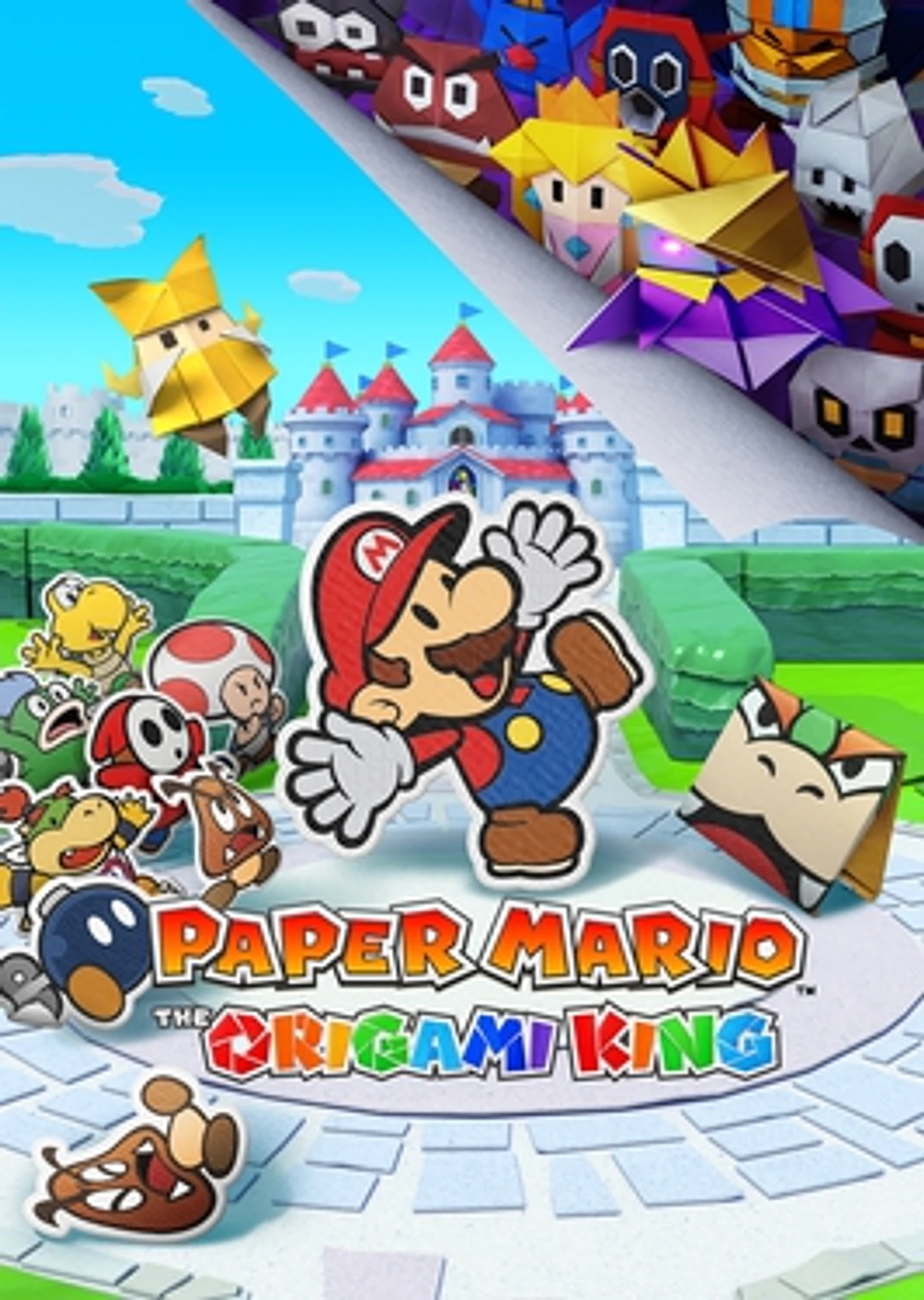 Paper Mario: The Origami King cover art