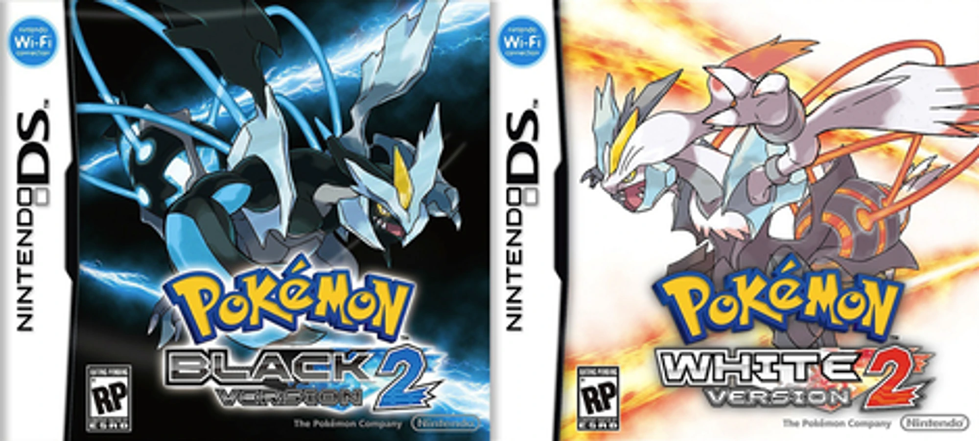 Pokémon Black 2 and White 2 cover art