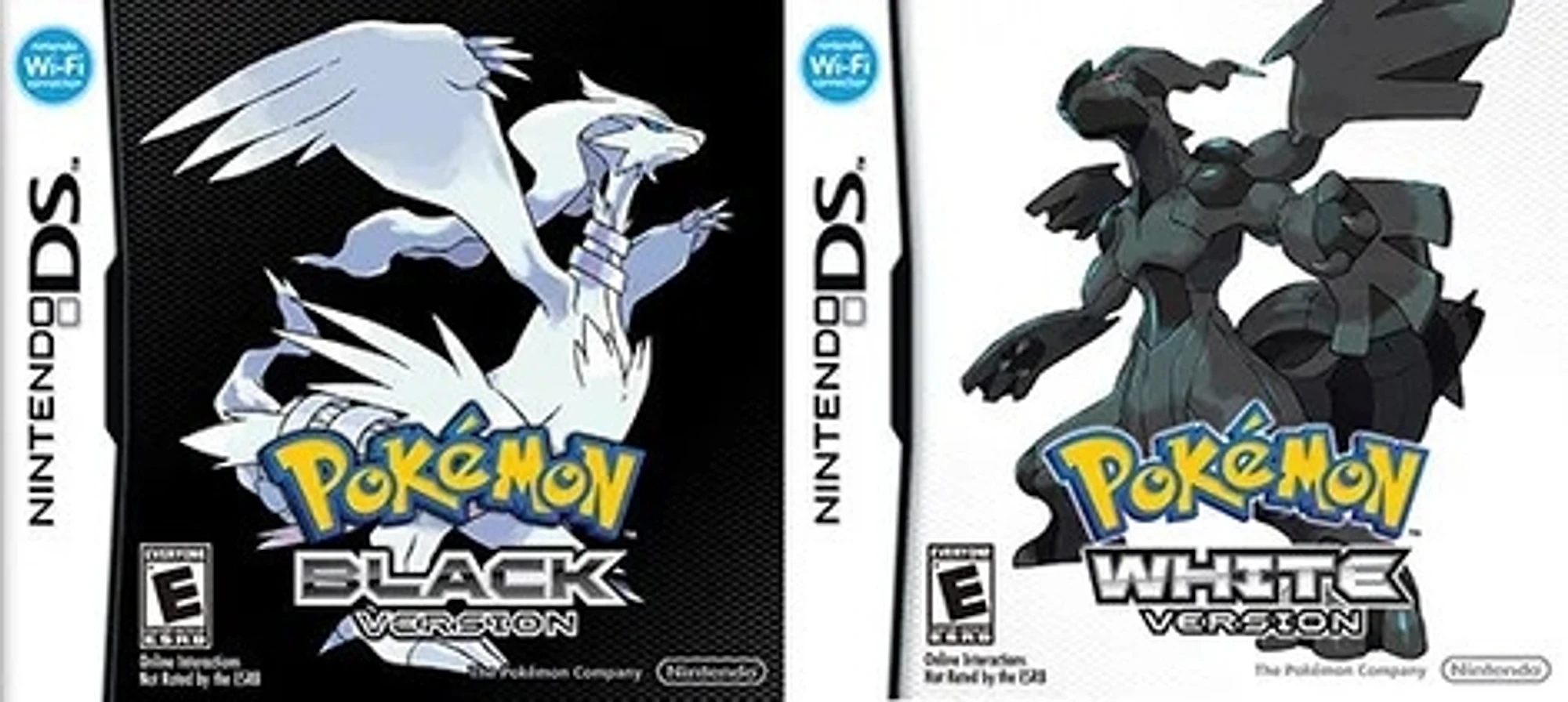 Pokémon Black and White cover art
