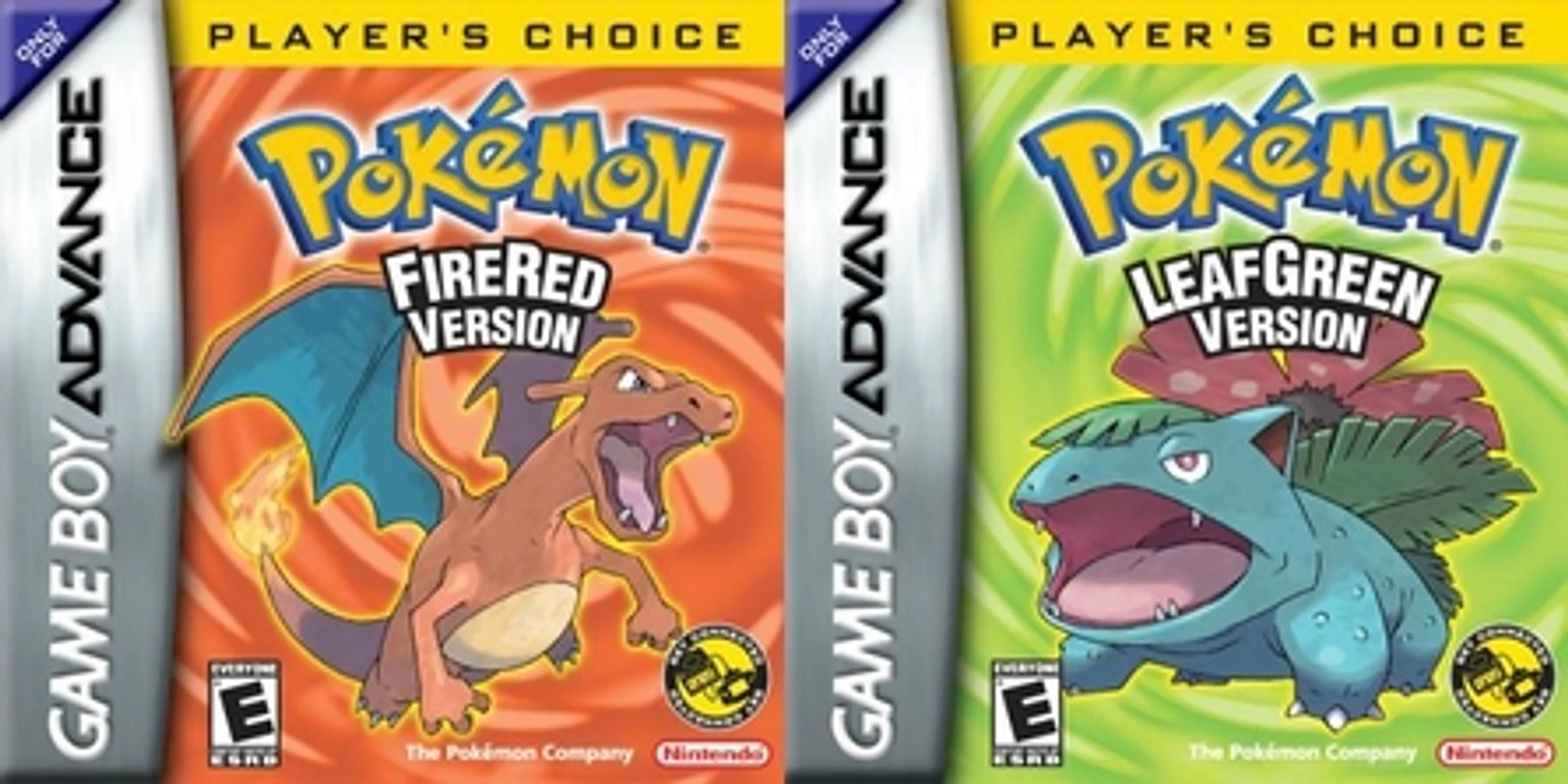Pokémon FireRed and LeafGreen cover art