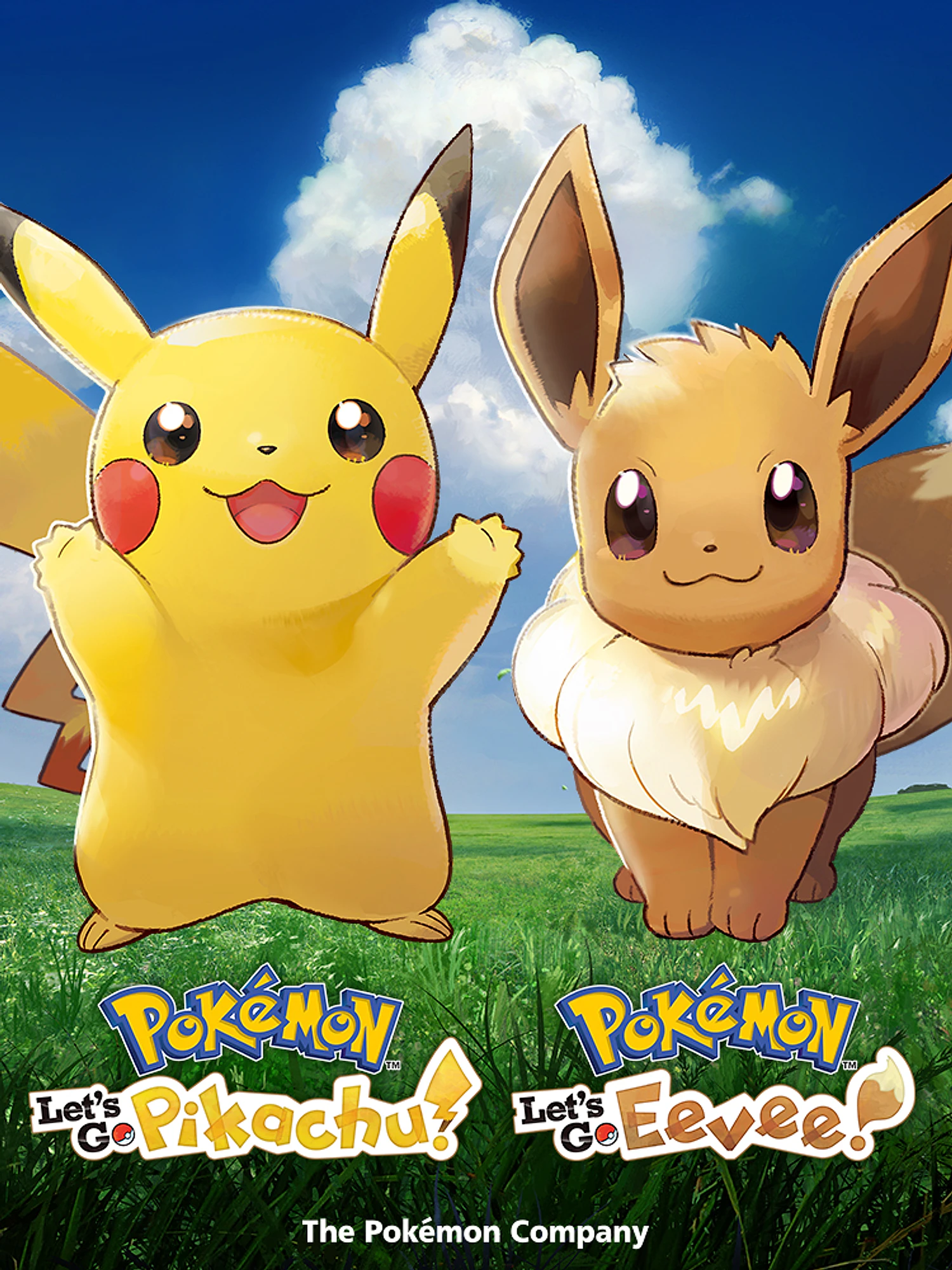 Pokémon: Let’s Go, Pikachu! and Let’s Go, Eevee! cover art