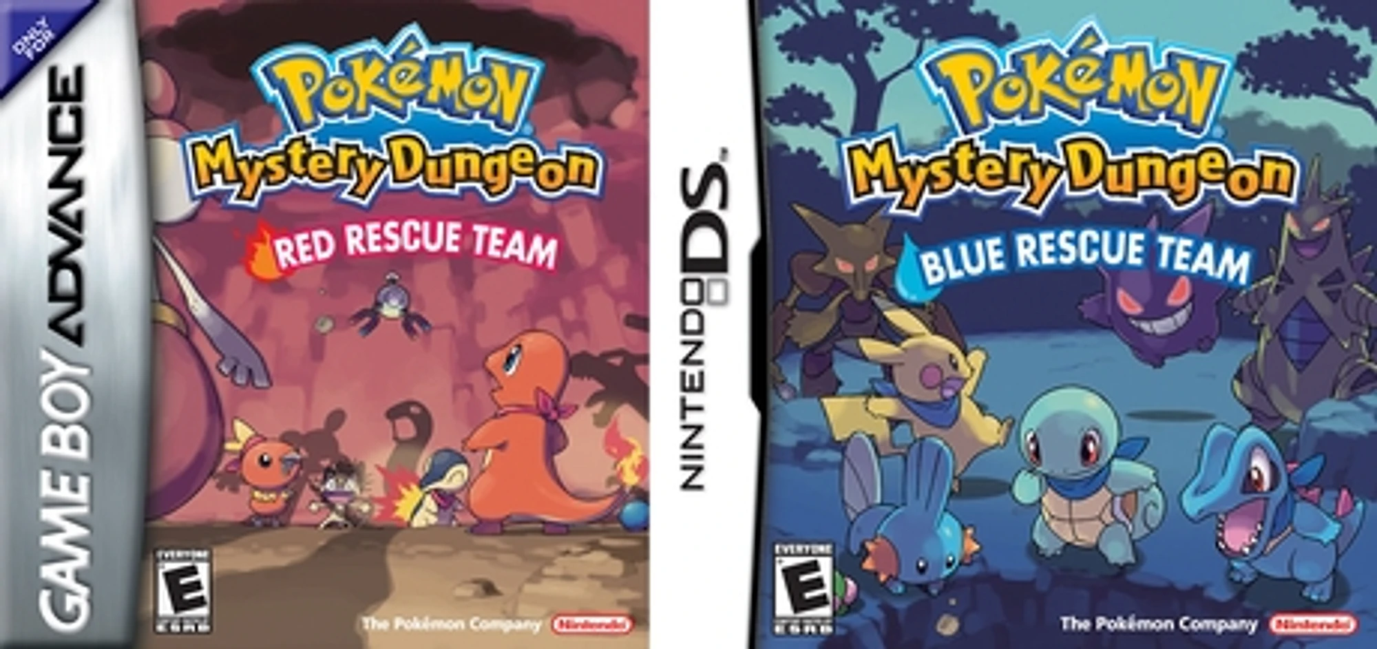 Pokémon Mystery Dungeon: Rescue Team cover art