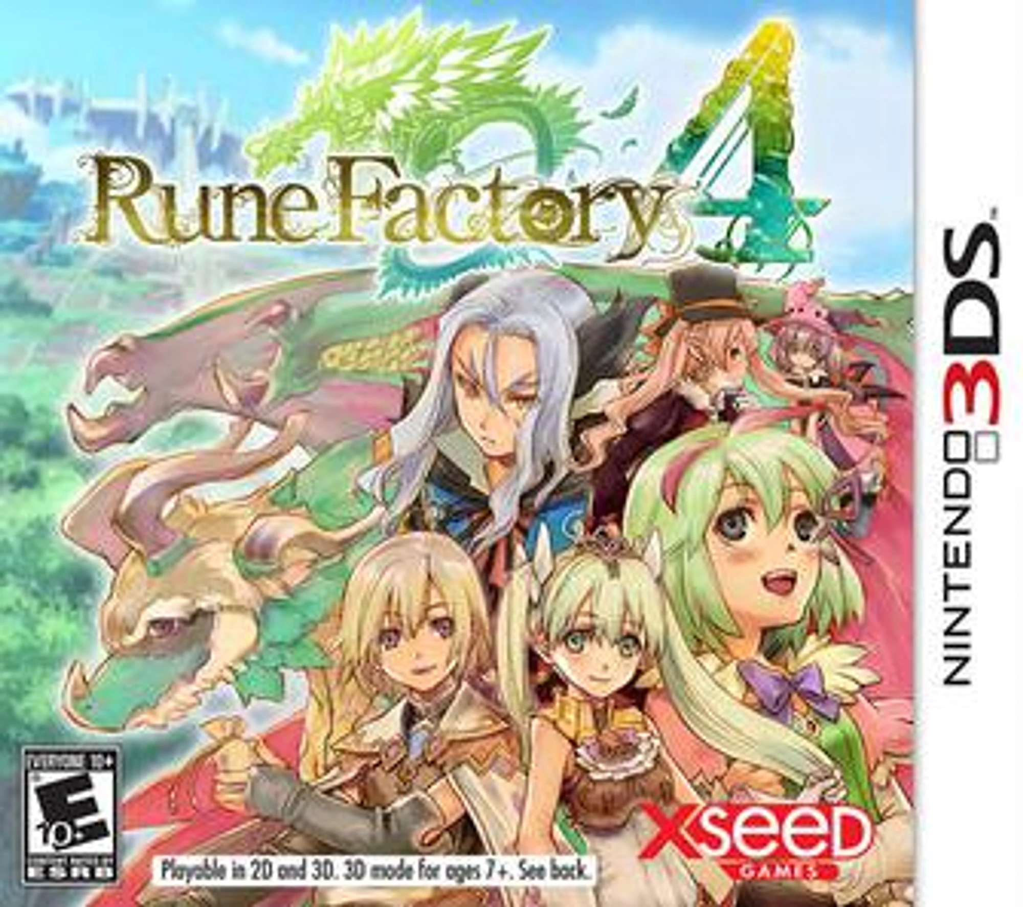 Rune Factory 4 cover art
