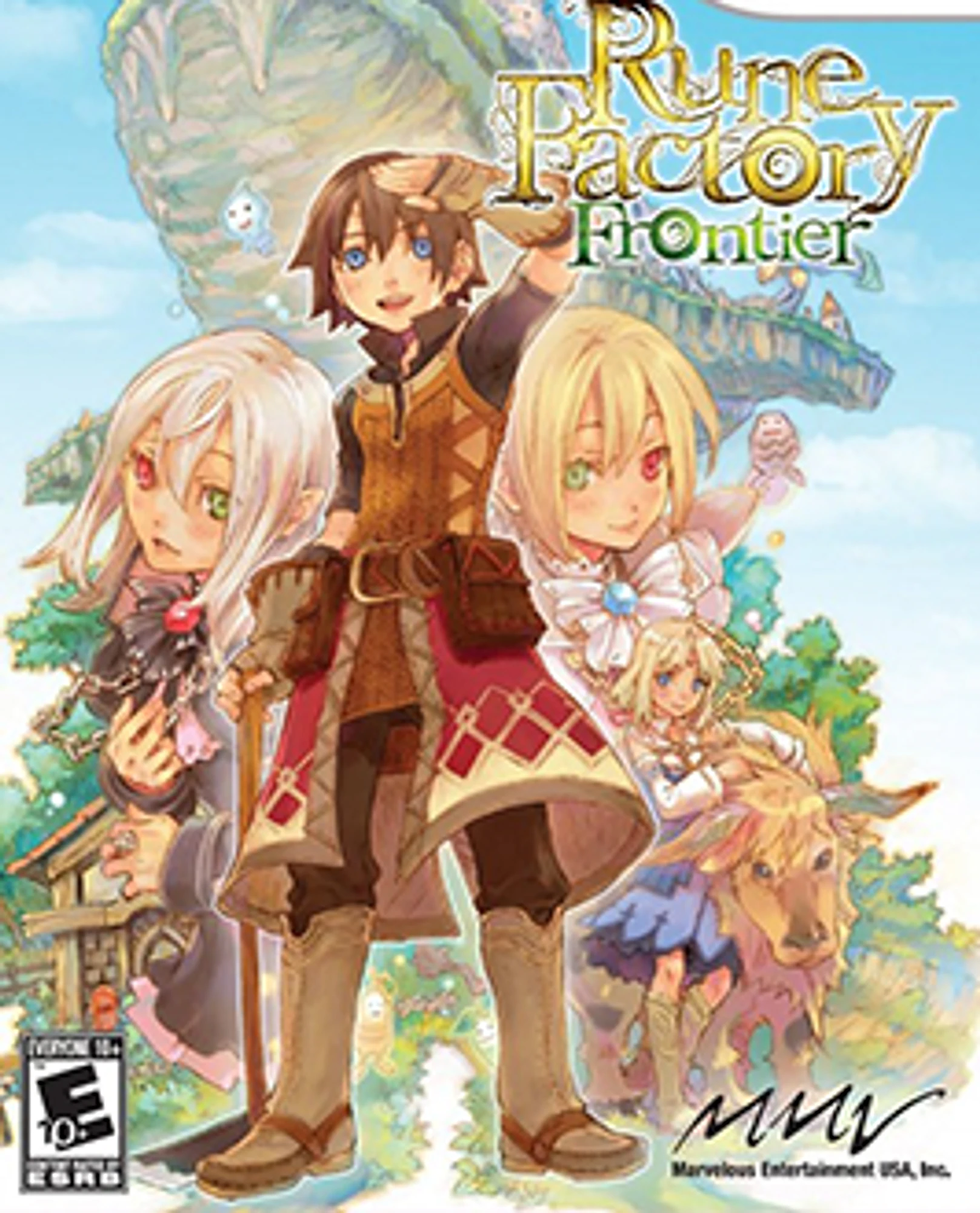 Rune Factory Frontier cover art