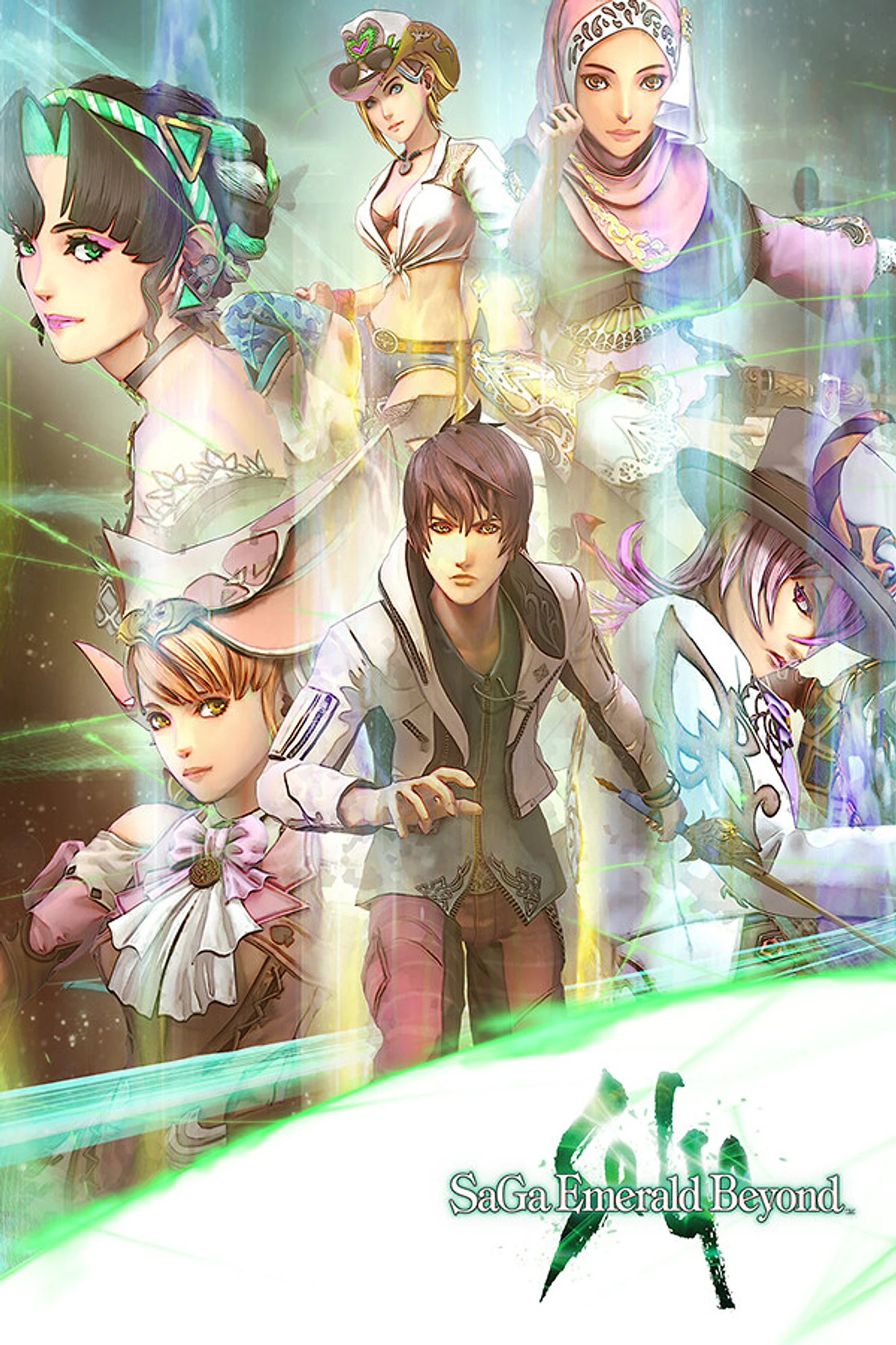 SaGa Emerald Beyond cover art