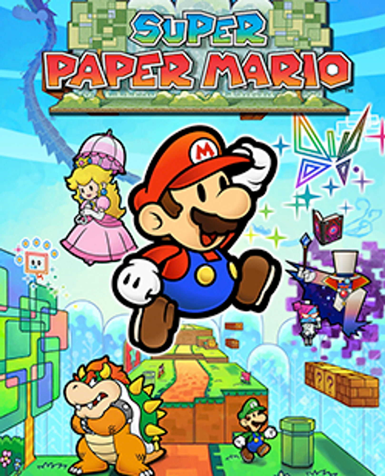 Super Paper Mario cover art