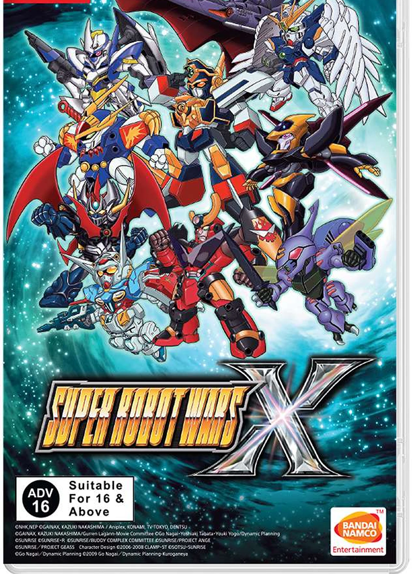 Super Robot Wars X cover art