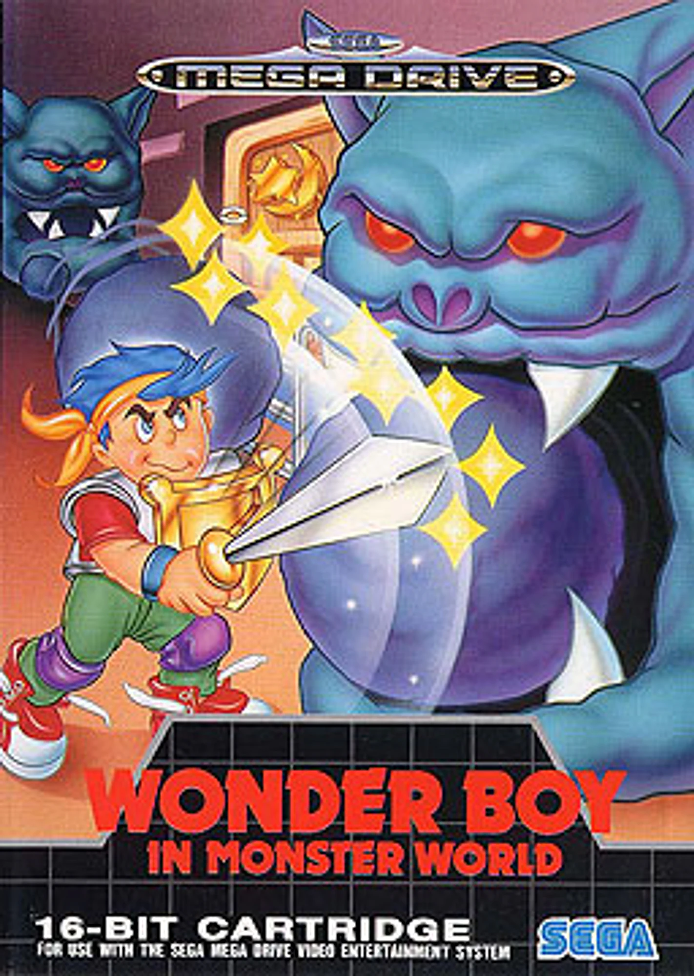 Wonder Boy in Monster World cover art