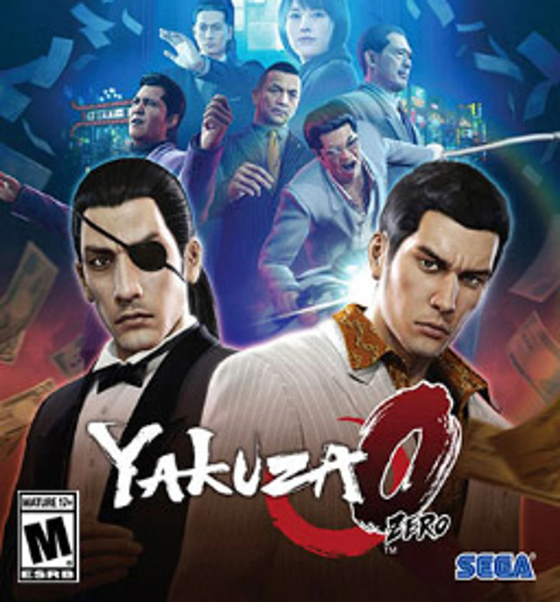 Yakuza 0 cover art