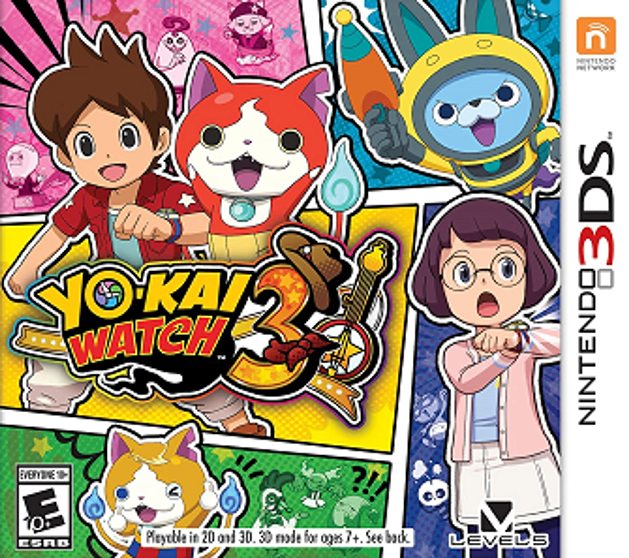 Yo-kai Watch 3 cover art