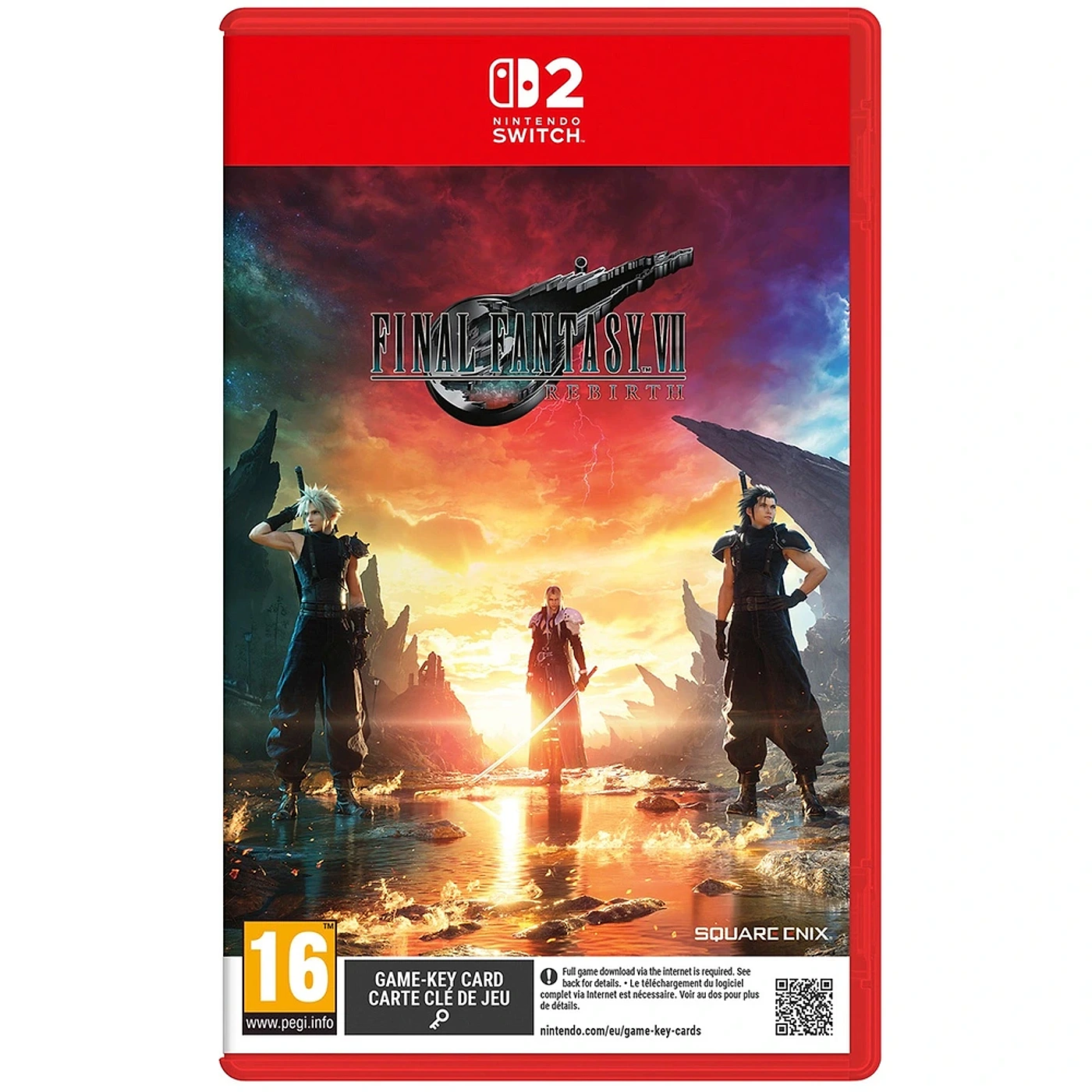 Final Fantasy VII Rebirth: Day One Edition cover art