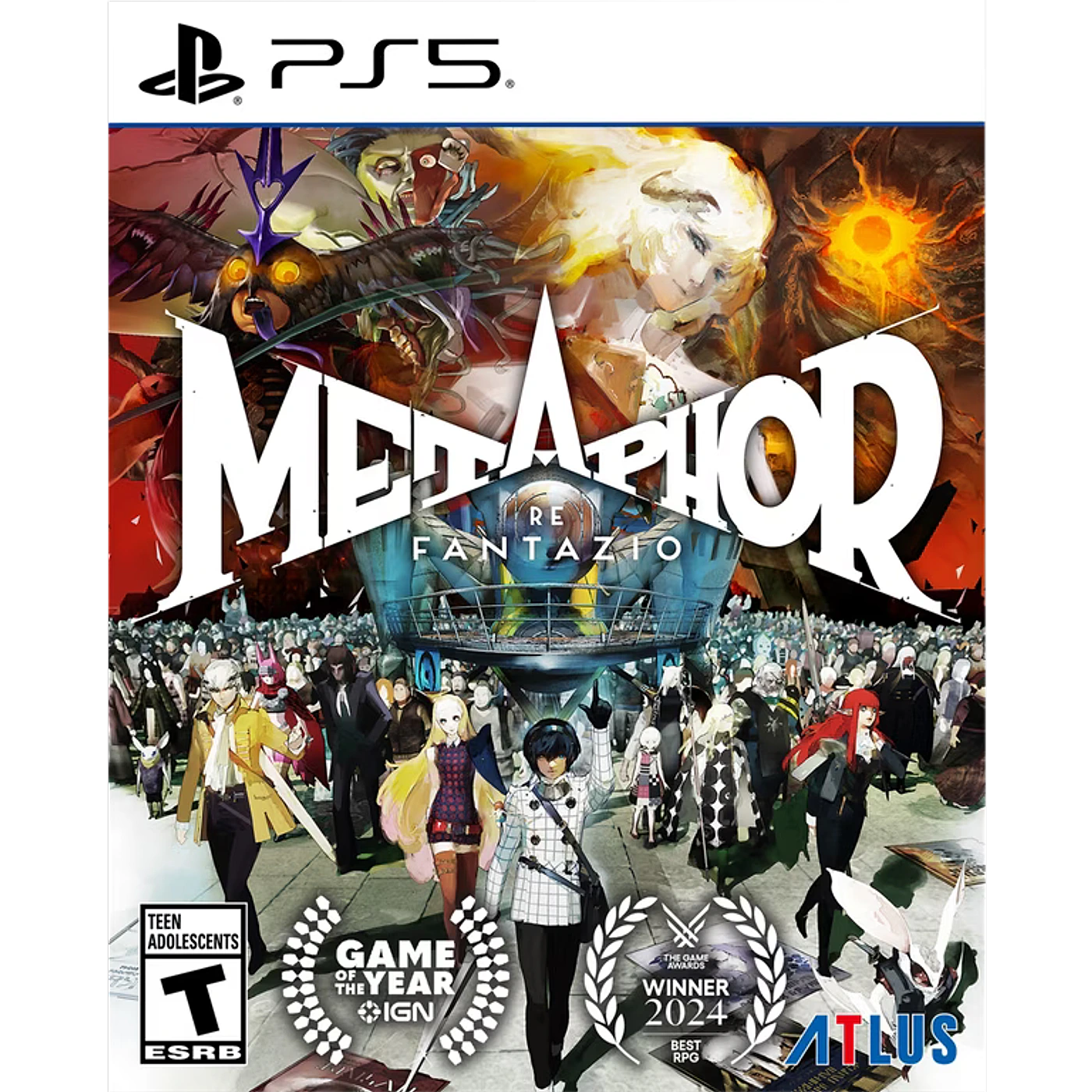 Metaphor: ReFantazio Launch Edition cover art